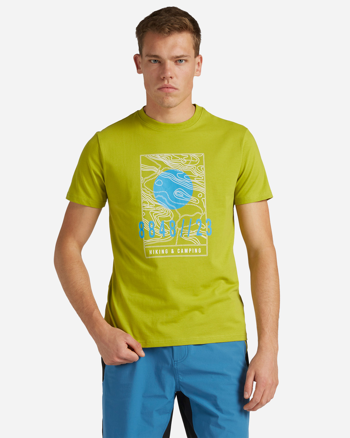 T-shirt 8848 MOUNTAIN ESSENTIAL M - S4120510-1139/OTM08 - 0 | Cisalfa Sport