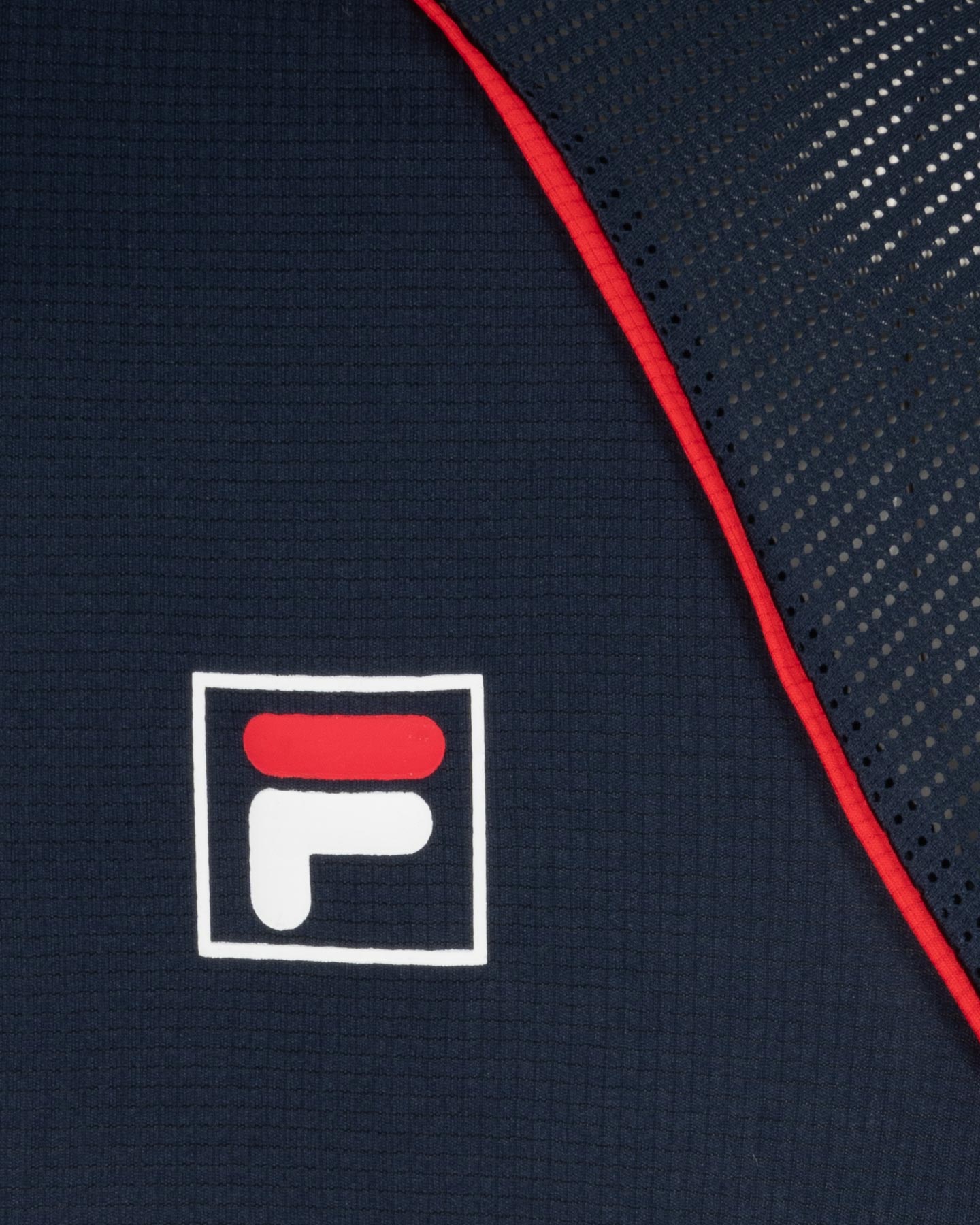 T-shirt tennis FILA COURT LINE M - Blu - 2 | Cisalfa Sport