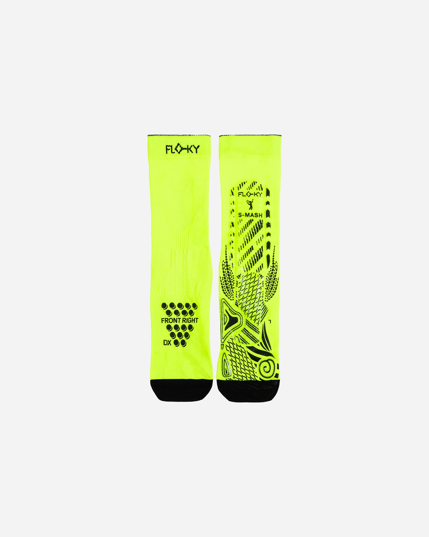 Calze tennis FLOKY S-MASH  - Giallo - 0 | Cisalfa Sport