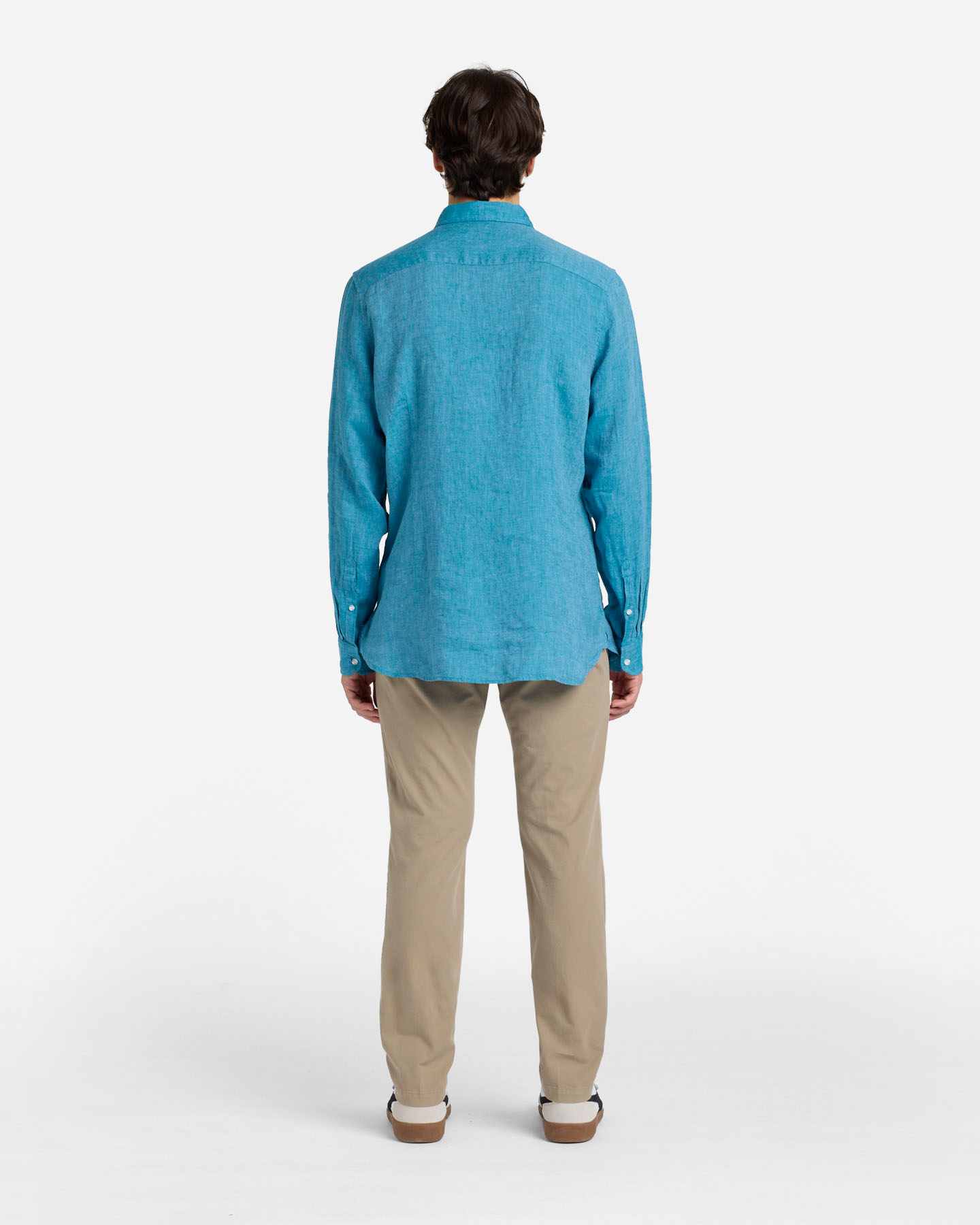 Camicia BEST COMPANY LINO M - Blu - 3 | Cisalfa Sport