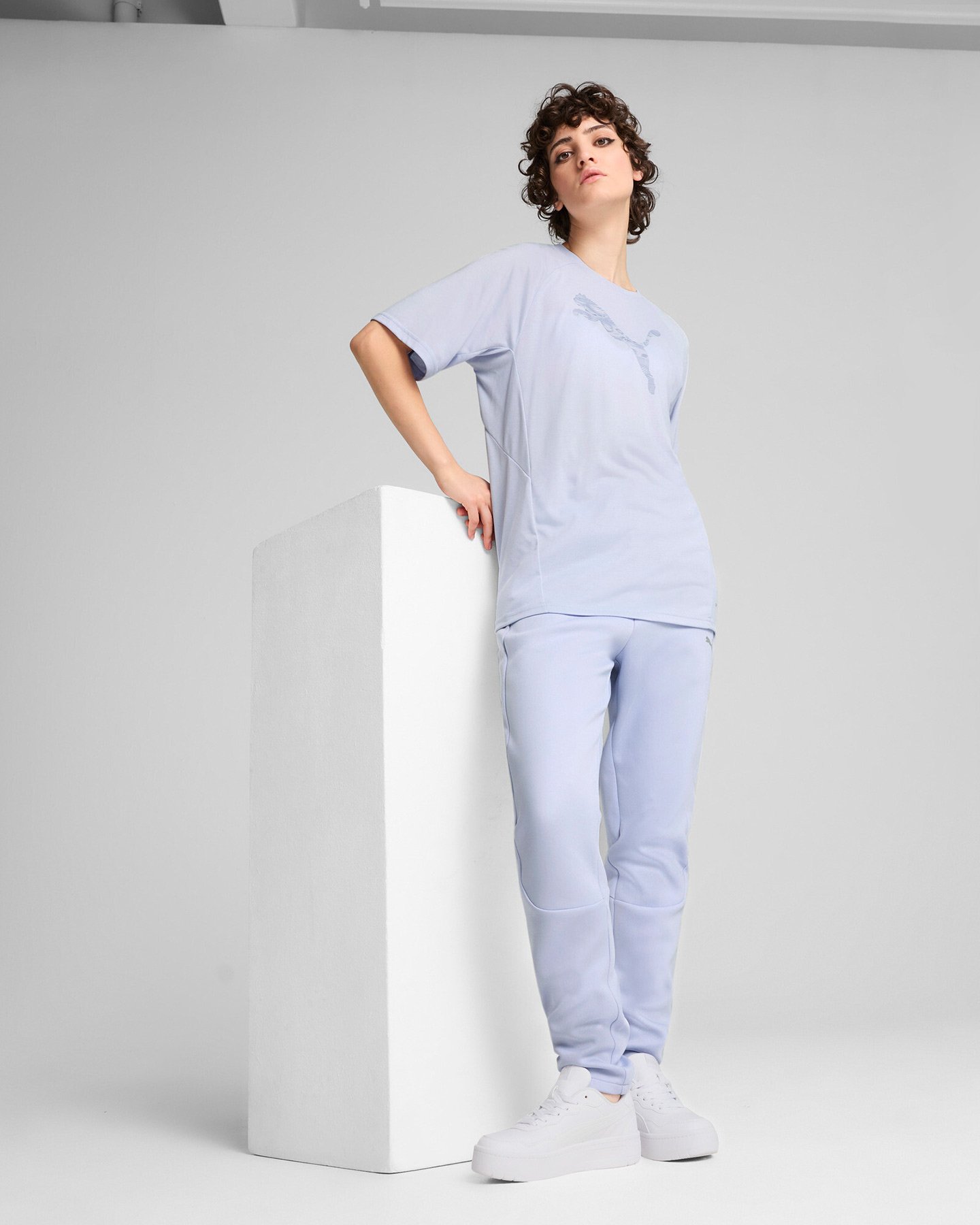 T-shirt PUMA EVOSTRIPE W - Lilla - 3 | Cisalfa Sport