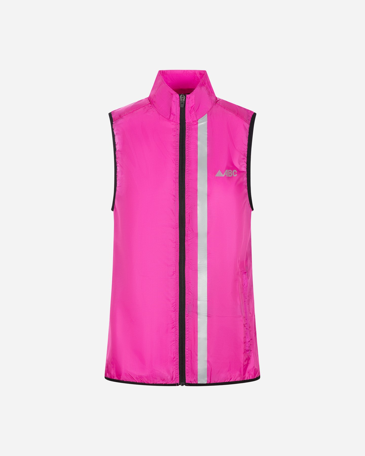 Giacca running ABC ESSENTIAL W - Rosa - 0 | Cisalfa Sport