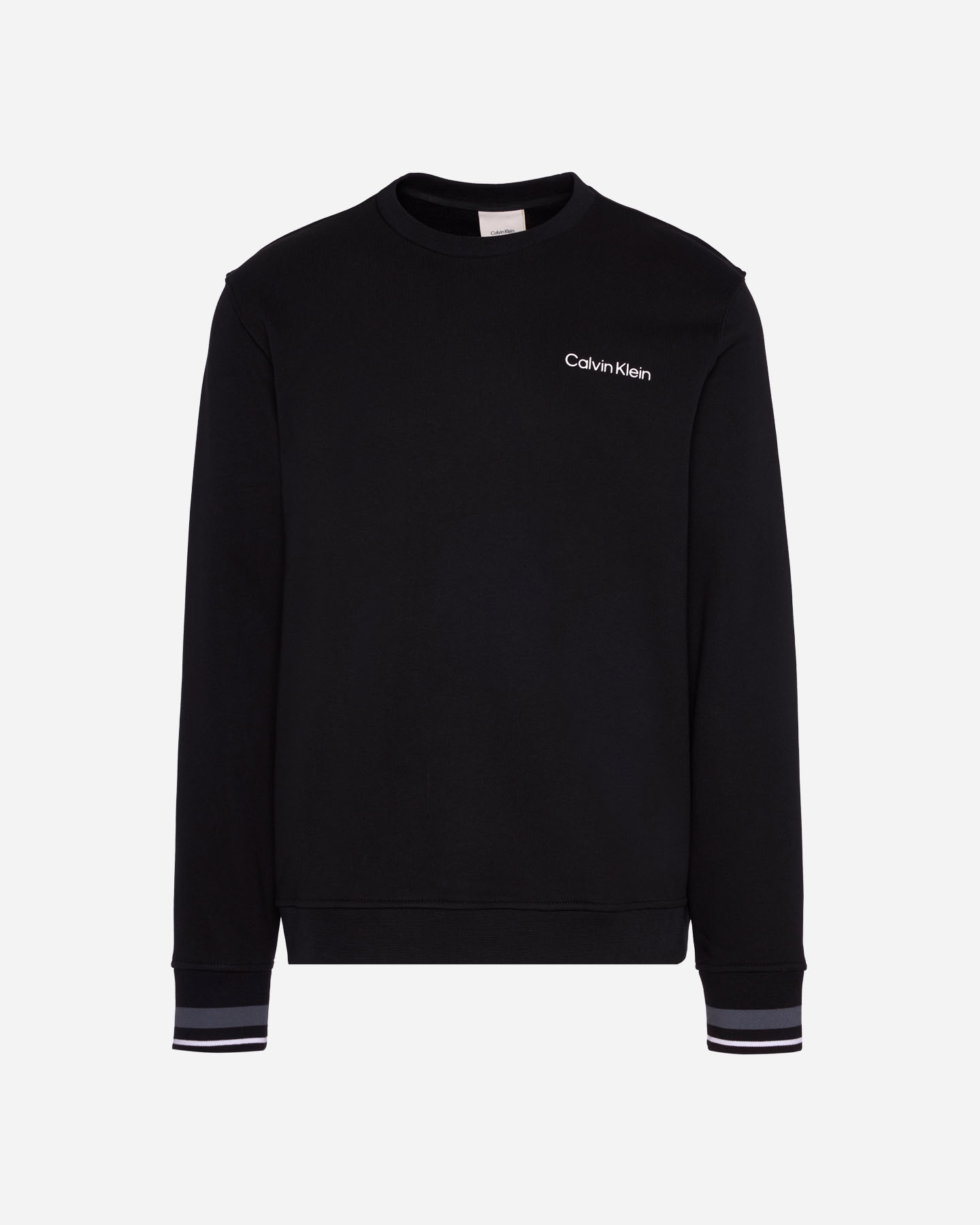 Felpa CALVIN KLEIN SPORT CREW SMALL LOGO M - Nero - 0 | Cisalfa Sport