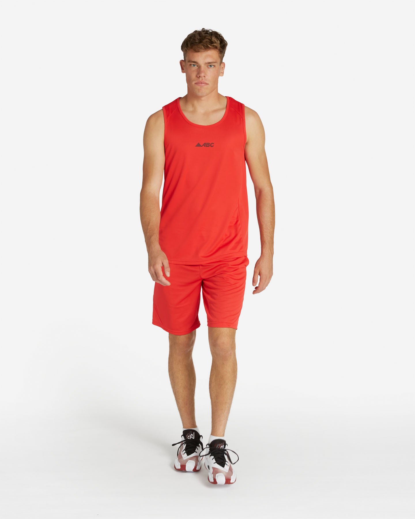 Maglia basket ABC BASKET STREET M - Rosso - 3 | Cisalfa Sport