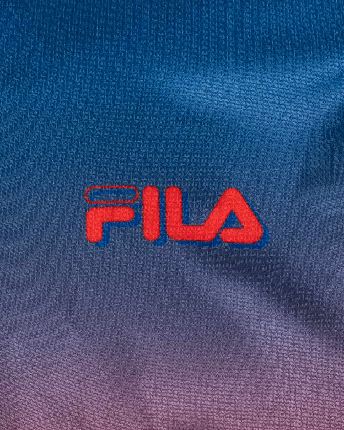 T-shirt tennis FILA PADEL MATCH M - Blu - 2 | Cisalfa Sport