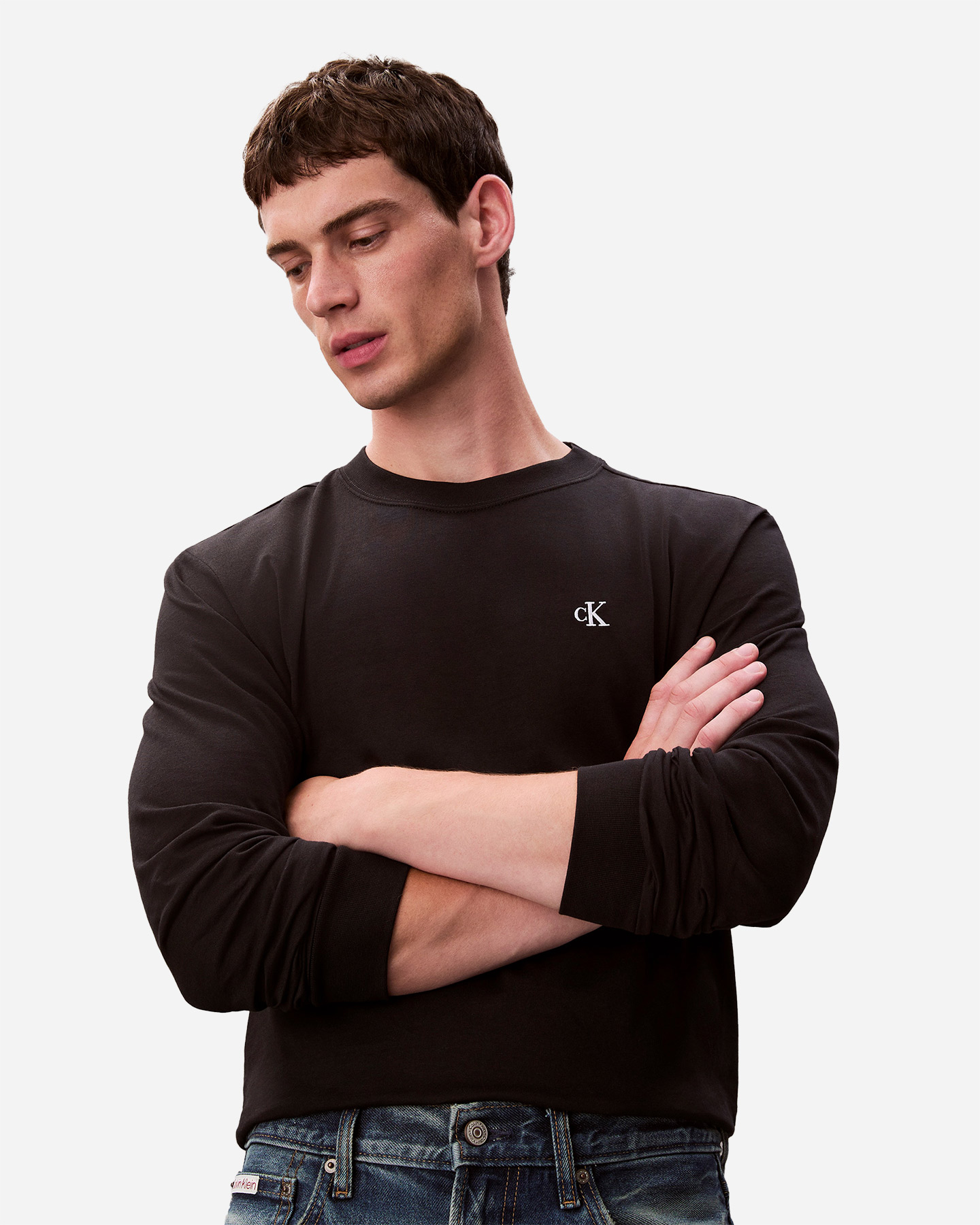 T-shirt CALVIN KLEIN JEANS EASY MONOGRAM M - Nero - 4 | Cisalfa Sport