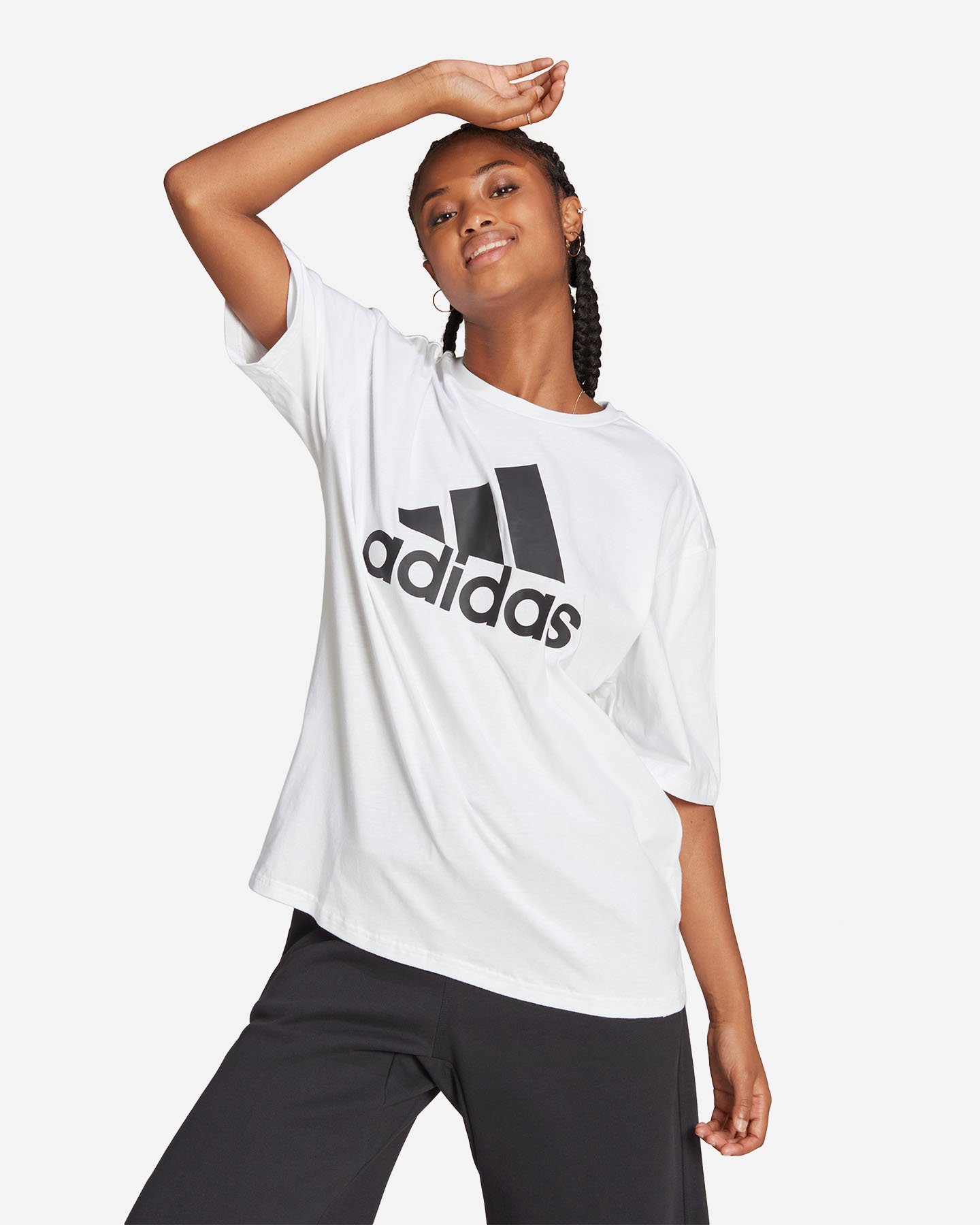 T-shirt ADIDAS BIG LOGO W - Bianco - 1 | Cisalfa Sport