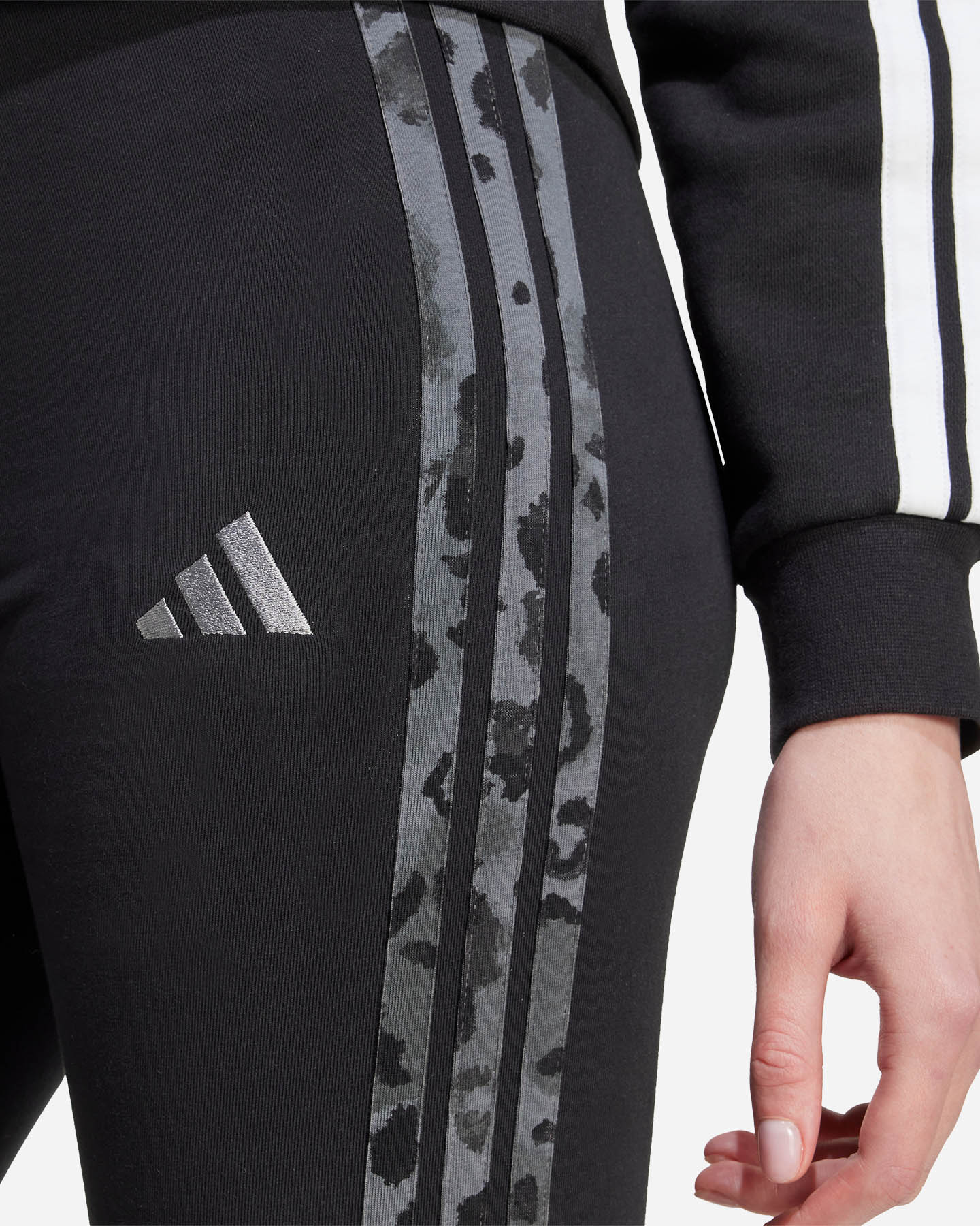 Leggings ADIDAS 3STRIPES W - Nero - 4 | Cisalfa Sport