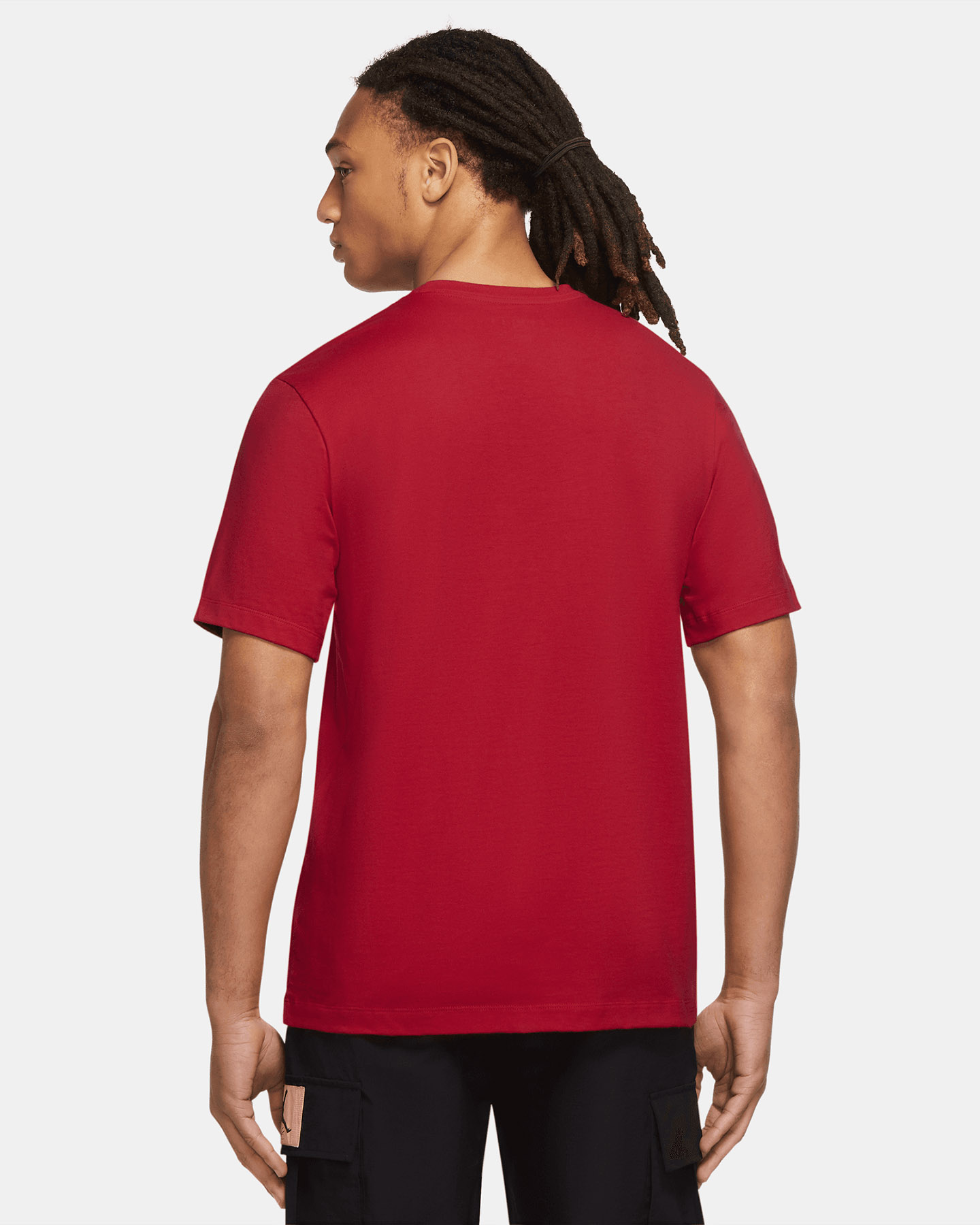 Maglia basket NIKE JORDAN JUMPMAN CREW M - Rosso - 4 | Cisalfa Sport