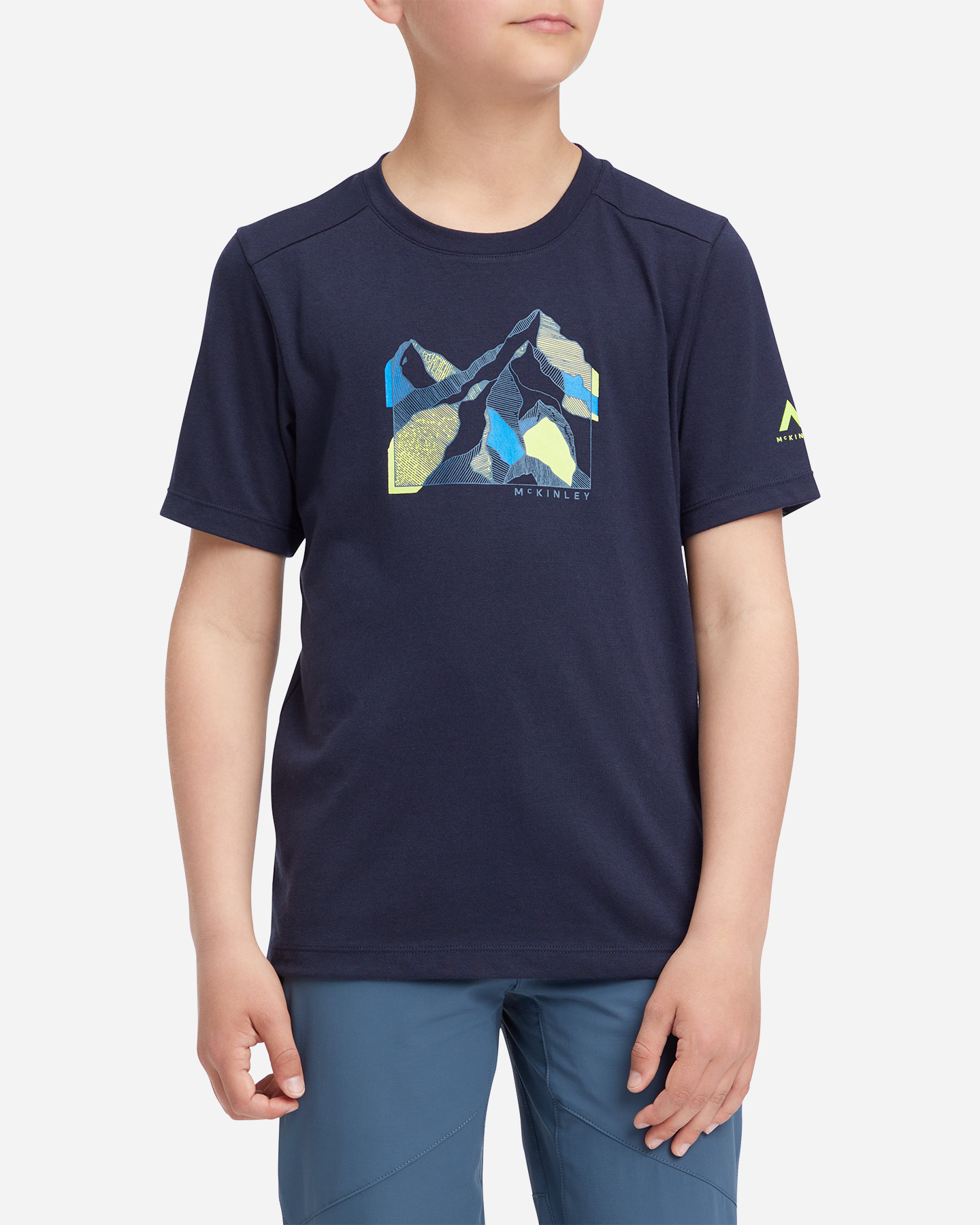 T-shirt MCKINLEY ELLIS JR - Blu Navy - 1 | Cisalfa Sport