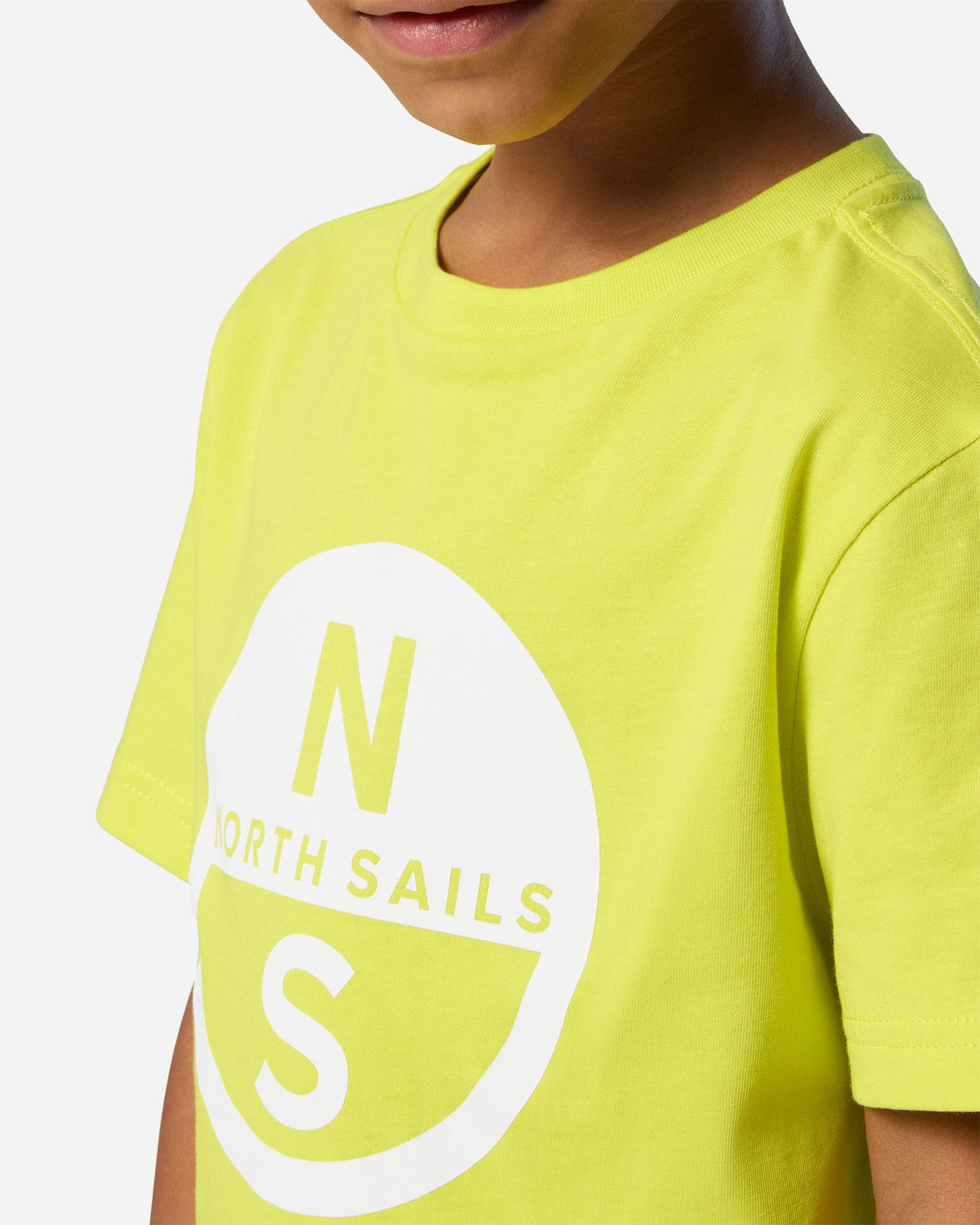 T-shirt NORTH SAILS BIG LOGO JR - Verde - 5 | Cisalfa Sport