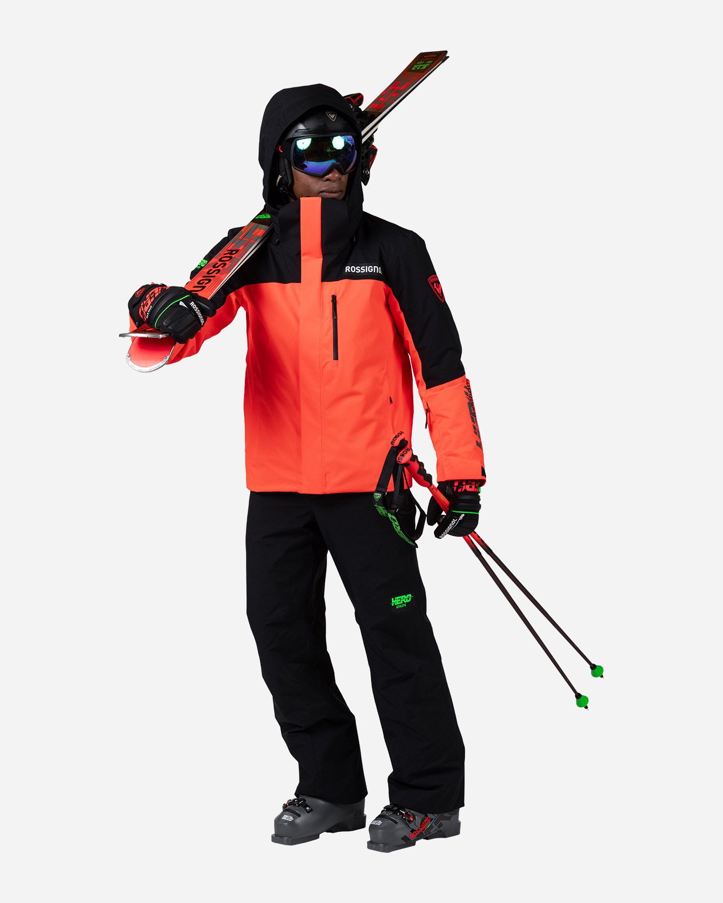 Pantalone sci ROSSIGNOL HERO M - Nero - 3 | Cisalfa Sport