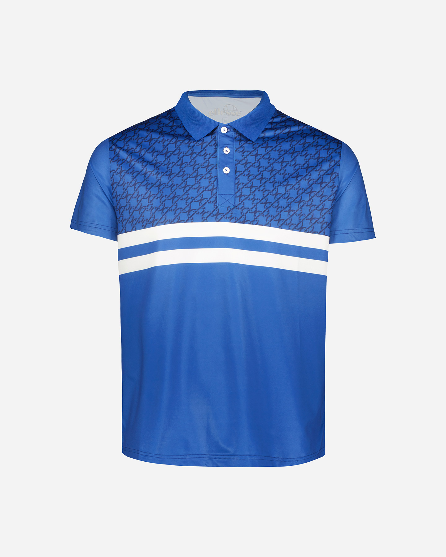 Polo tennis ELLESSE CHAIN LOGO M - Blu - 5 | Cisalfa Sport