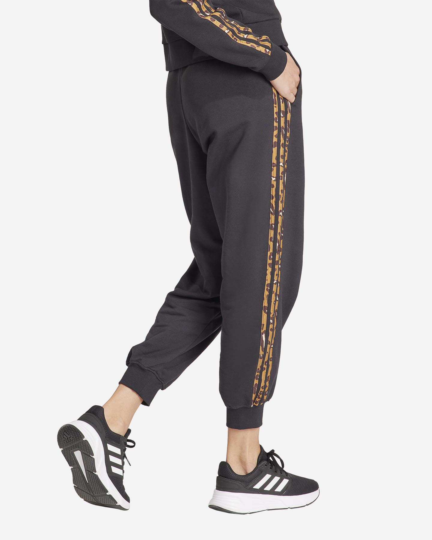 Pantalone ADIDAS 3STRIPES ANIMALIER W - Nero - 2 | Cisalfa Sport