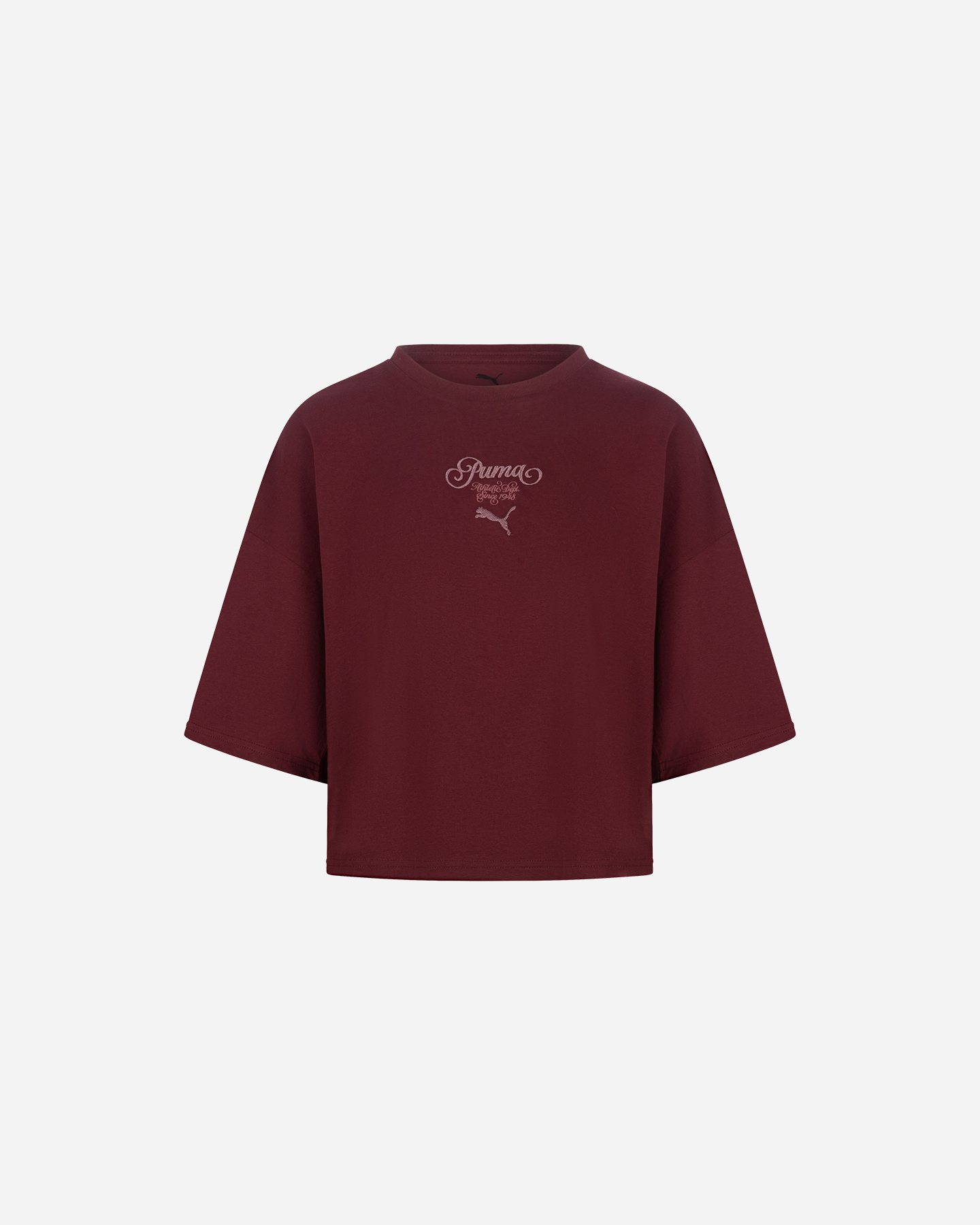T-shirt PUMA CROP W - Rosso - 0 | Cisalfa Sport