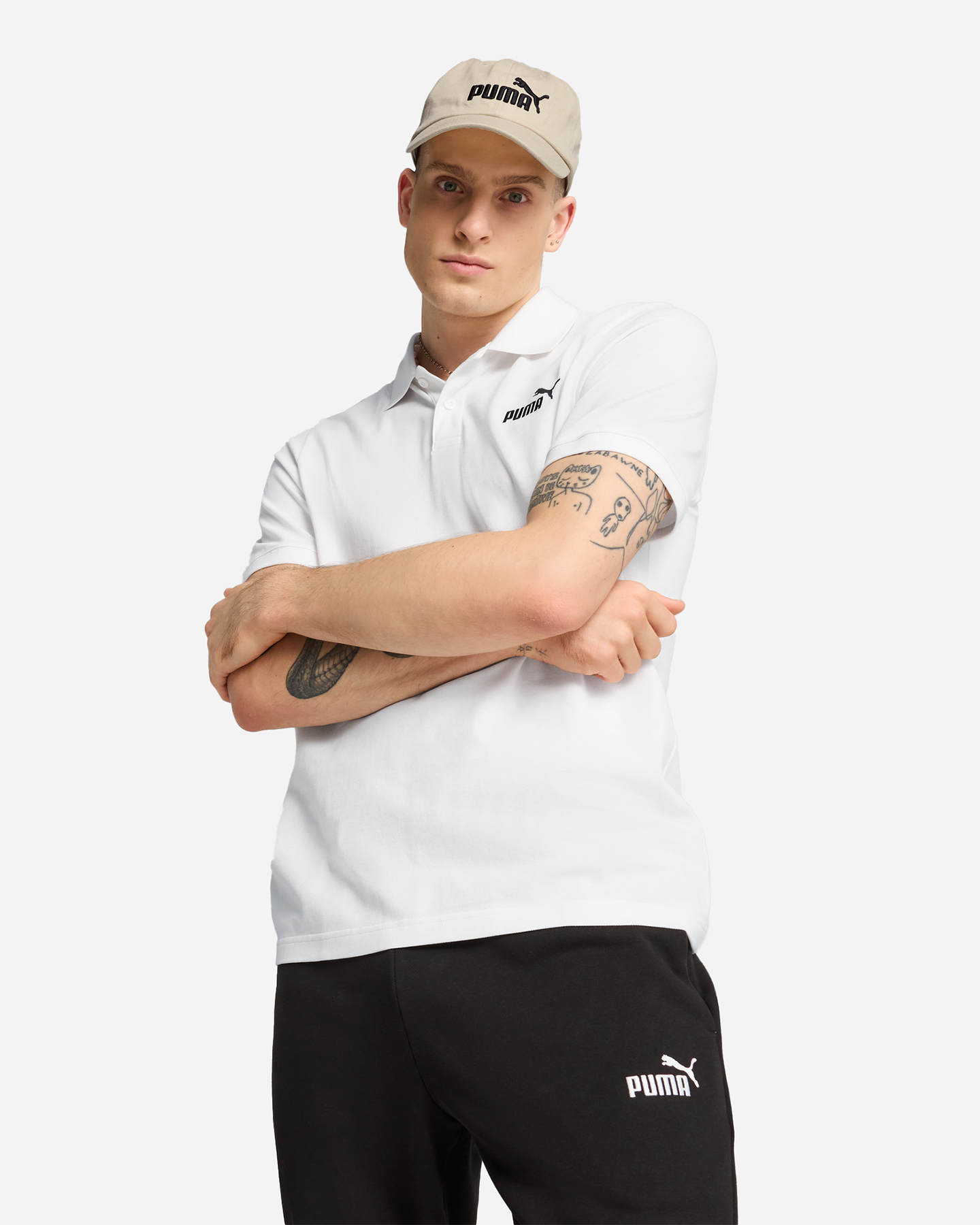 T-shirt PUMA SMALL LOGO M - Bianco - 2 | Cisalfa Sport