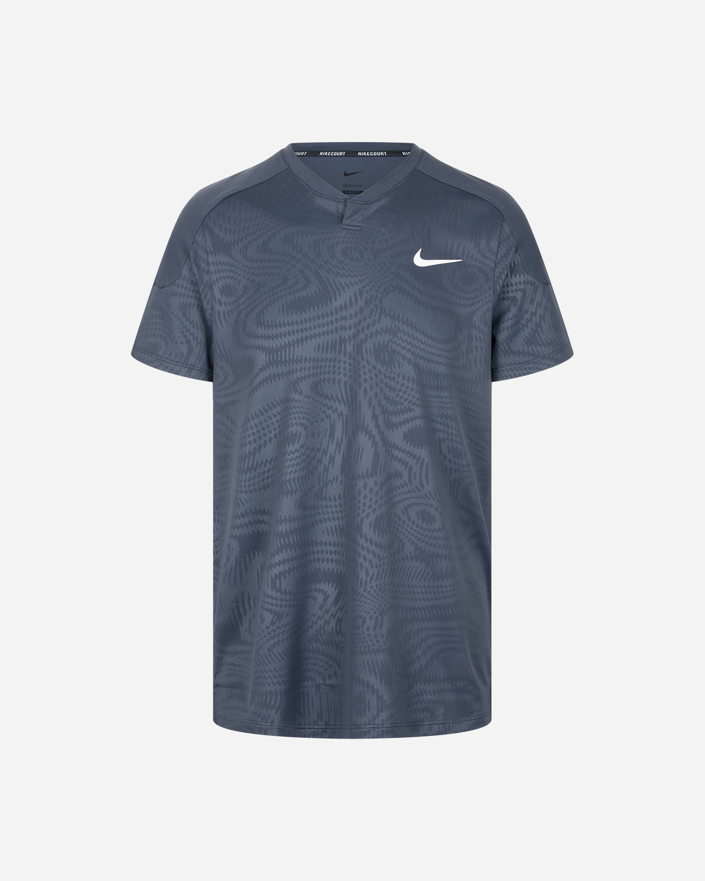 T-shirt tennis NIKE SLAM ROLAND GARROS M - Blu - 0 | Cisalfa Sport