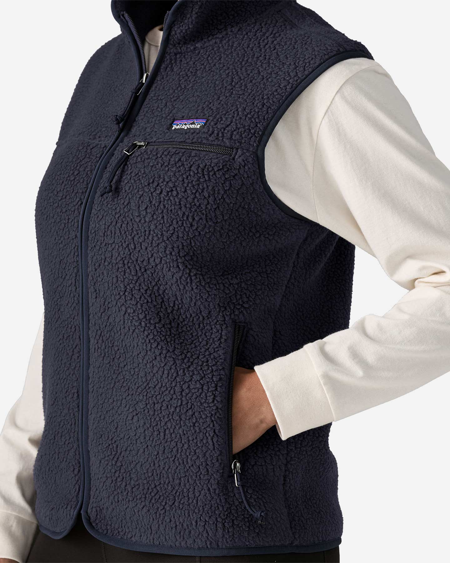 Gilet PATAGONIA RETRO PILE W - Blu - 3 | Cisalfa Sport