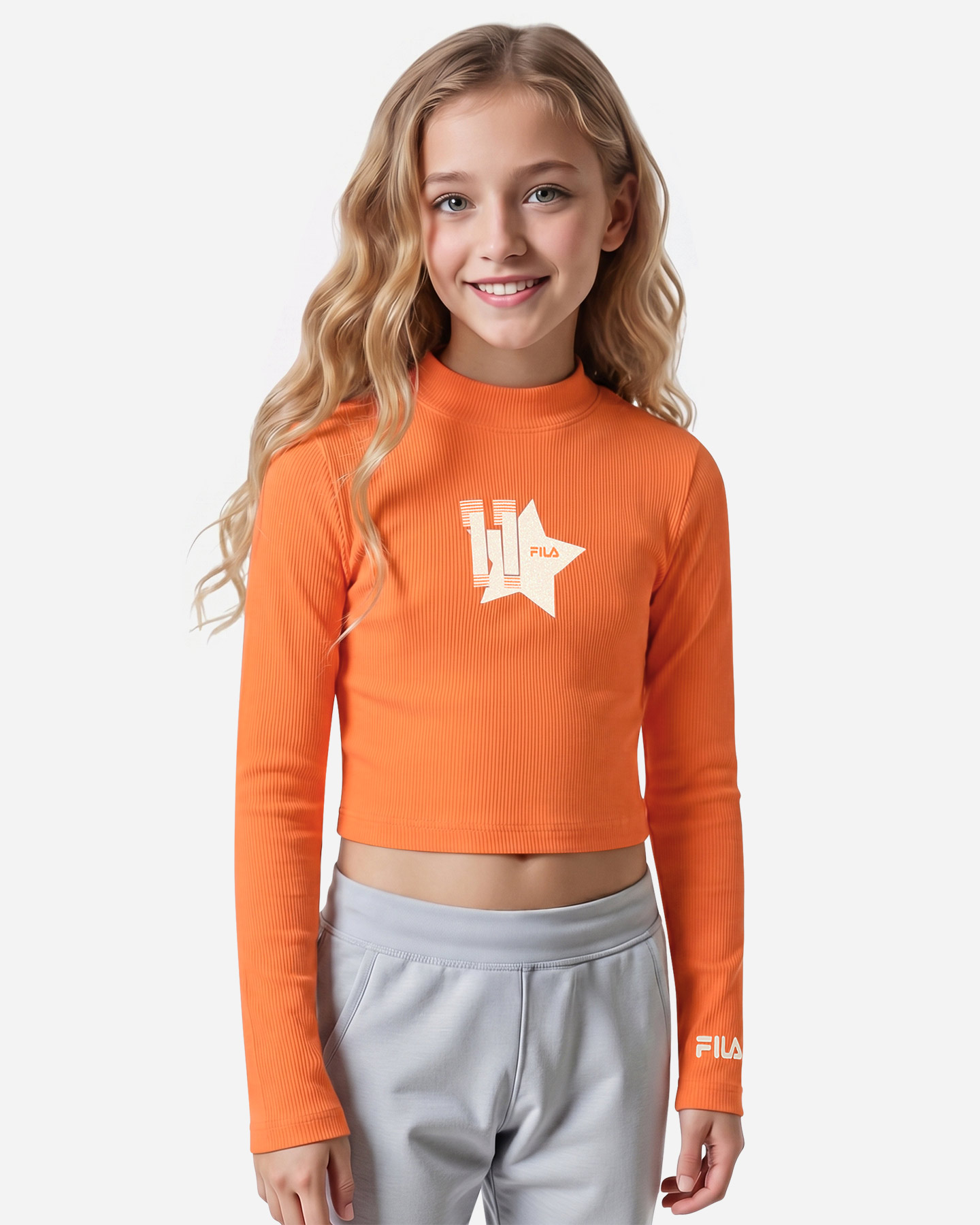 T-shirt FILA CROP COSTINA JR - Rosso - 2 | Cisalfa Sport