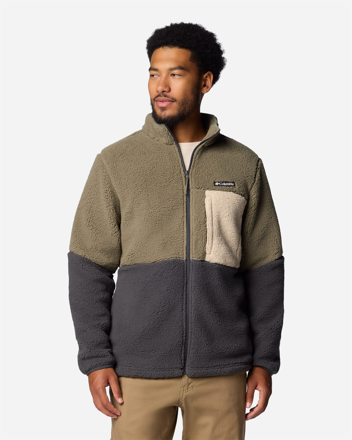 Felpa COLUMBIA MOUNTAINSIDE M - Verde - 1 | Cisalfa Sport