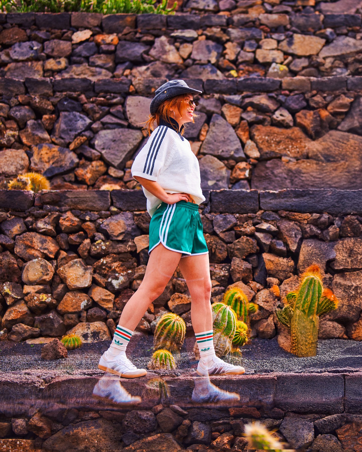 Pantaloncini ADIDAS FIREBIRD CLASSIC W - Verde - 2 | Cisalfa Sport