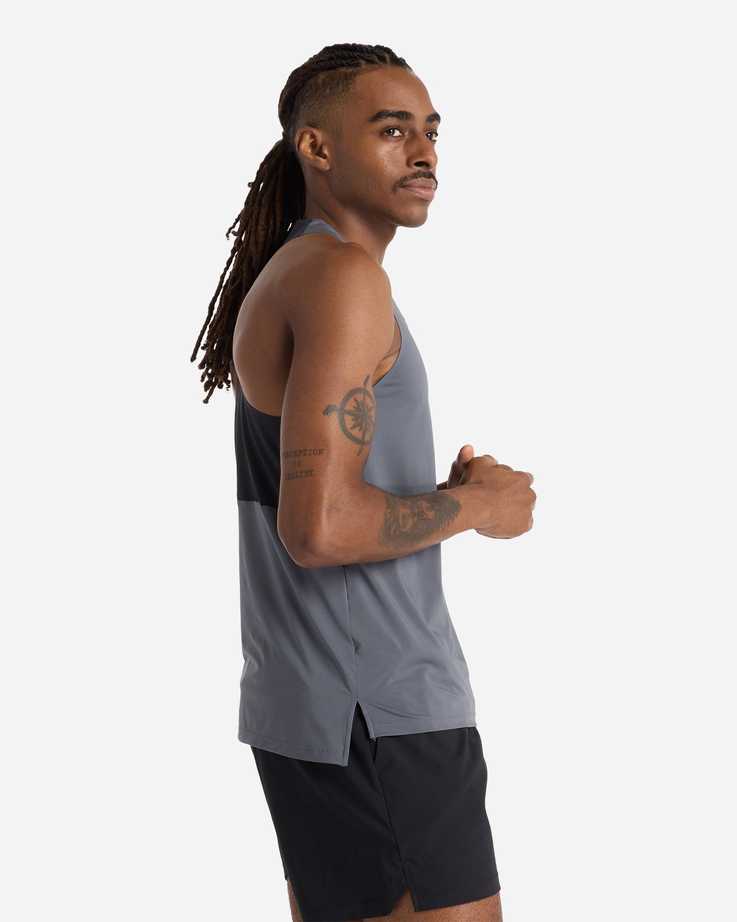 Canotta running NEW BALANCE RACE M - Grigio - 1 | Cisalfa Sport