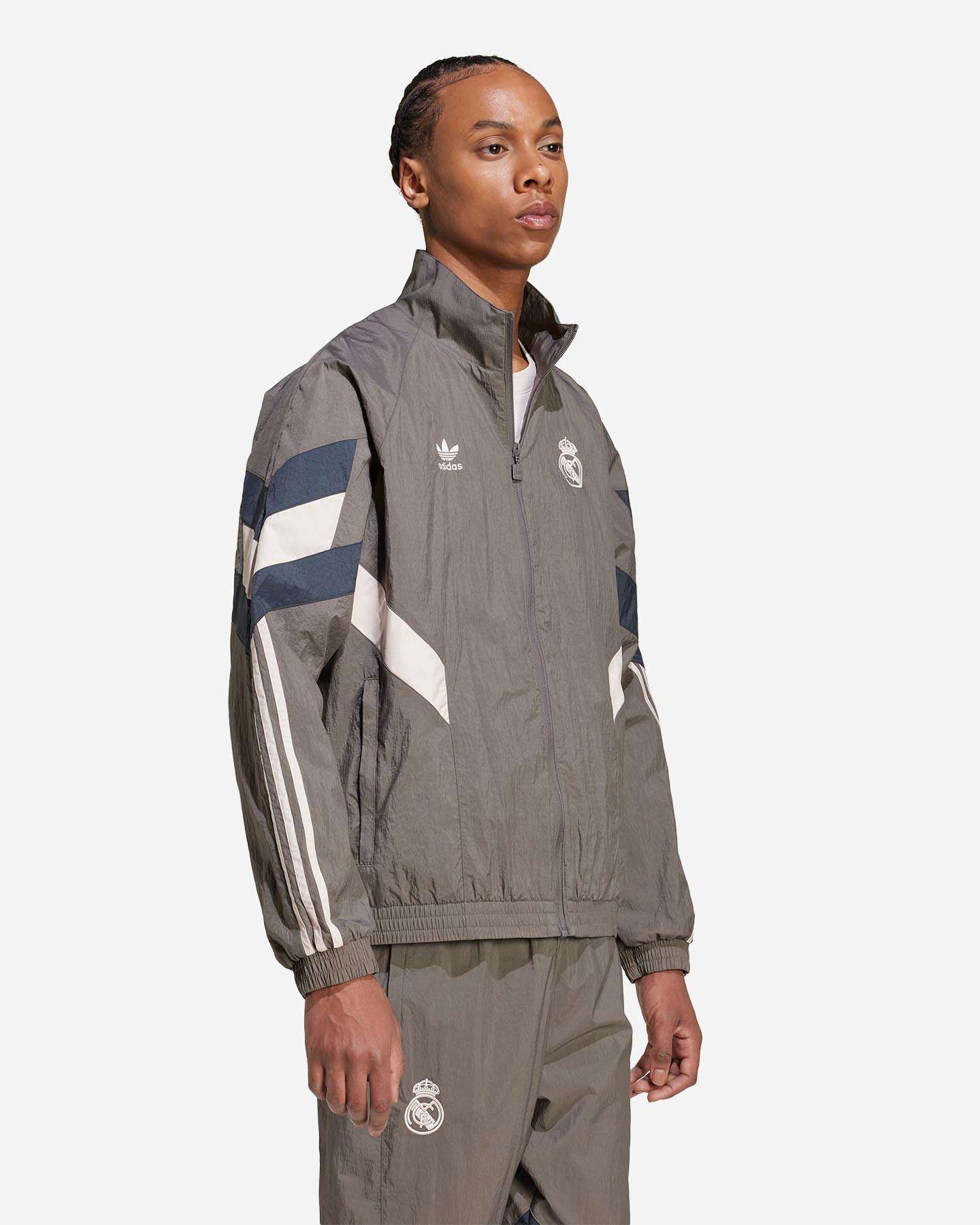 Abbigliamento calcio ufficiale ADIDAS REAL MADRID 24-25 OG M - Grigio - 3 | Cisalfa Sport