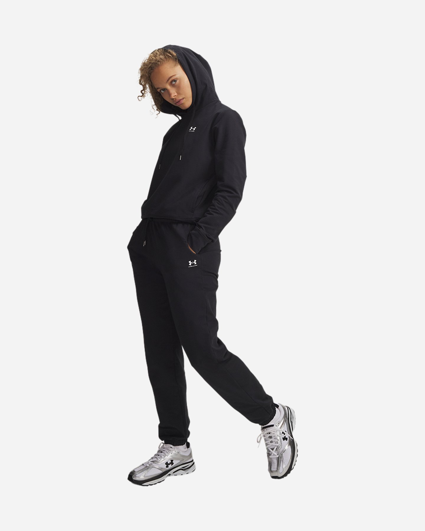 Pantalone UNDER ARMOUR SPORT W - Nero - 2 | Cisalfa Sport