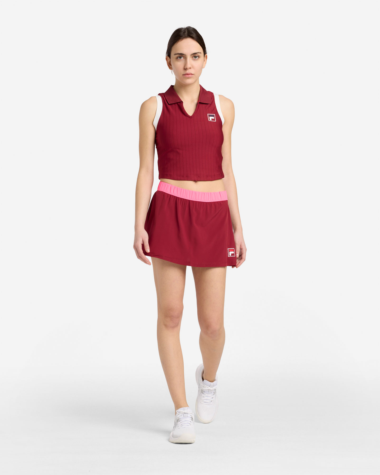 Polo tennis FILA TENNIS ESSENTIAL W - Rosso - 2 | Cisalfa Sport