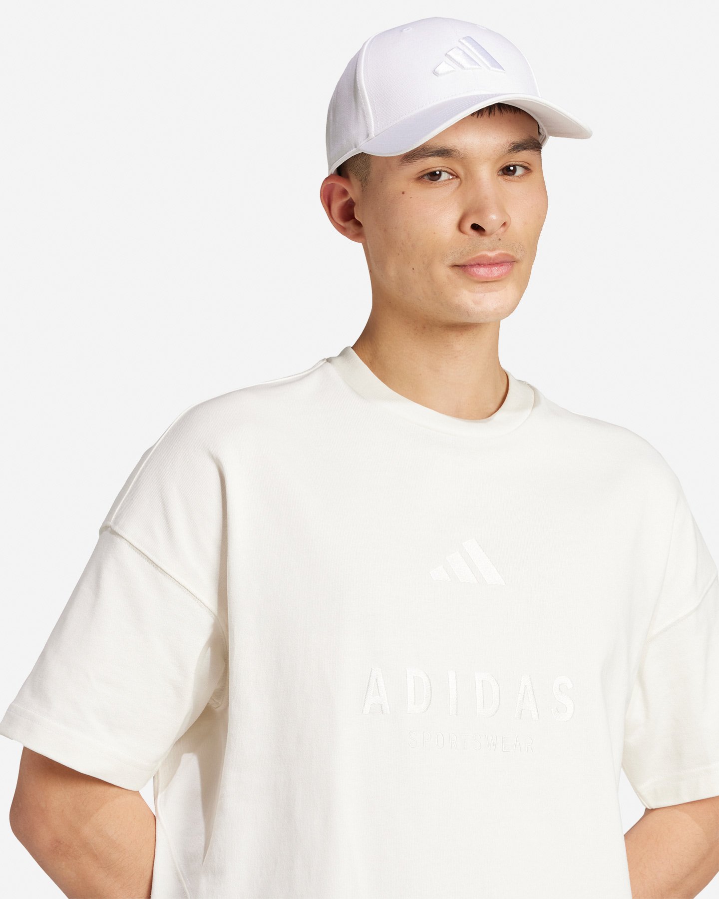 T-shirt ADIDAS ALL SNZ M - Bianco - 4 | Cisalfa Sport