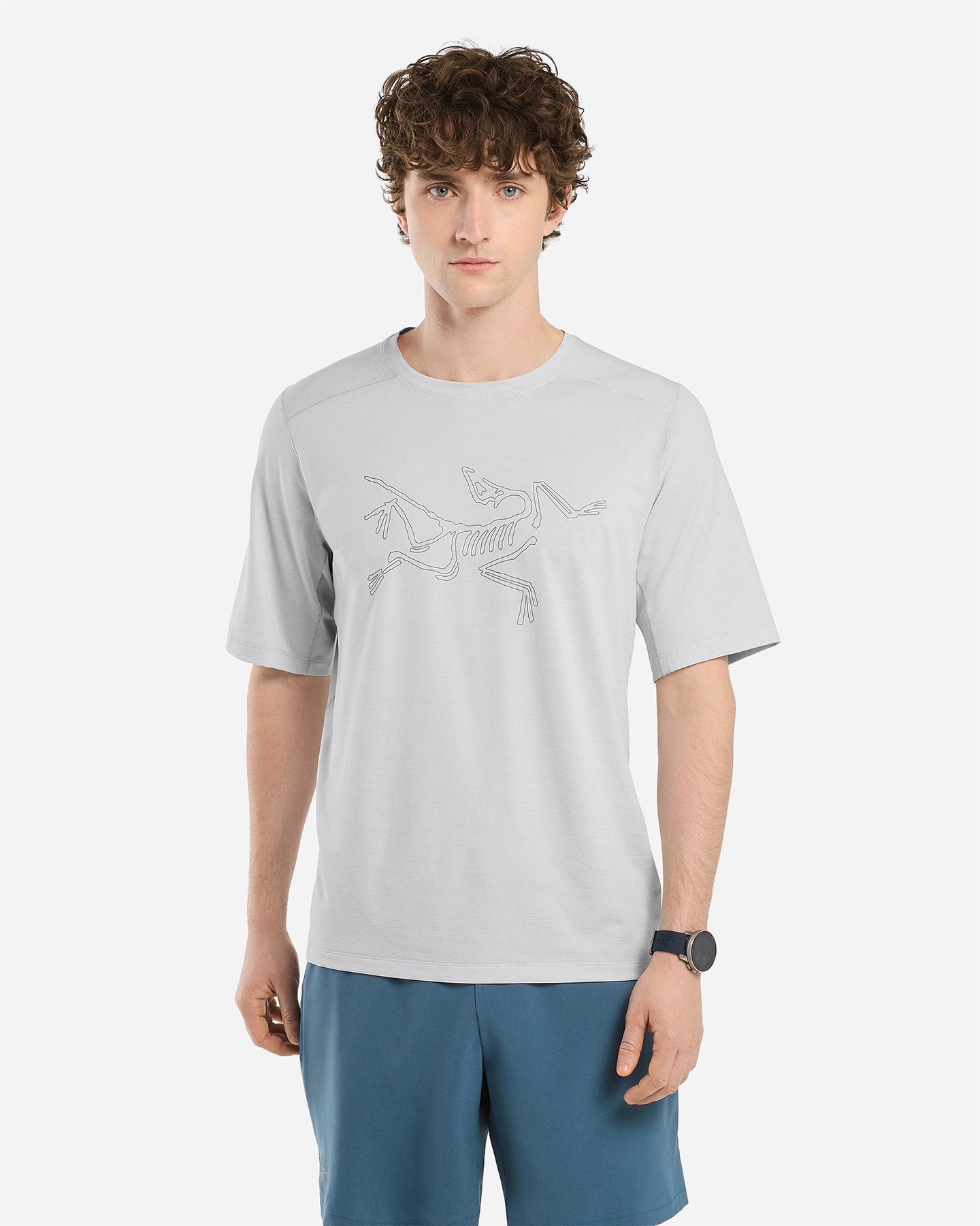 T-shirt ARC'TERYX CORMAC ATMOS LOGO M - Bianco - 1 | Cisalfa Sport