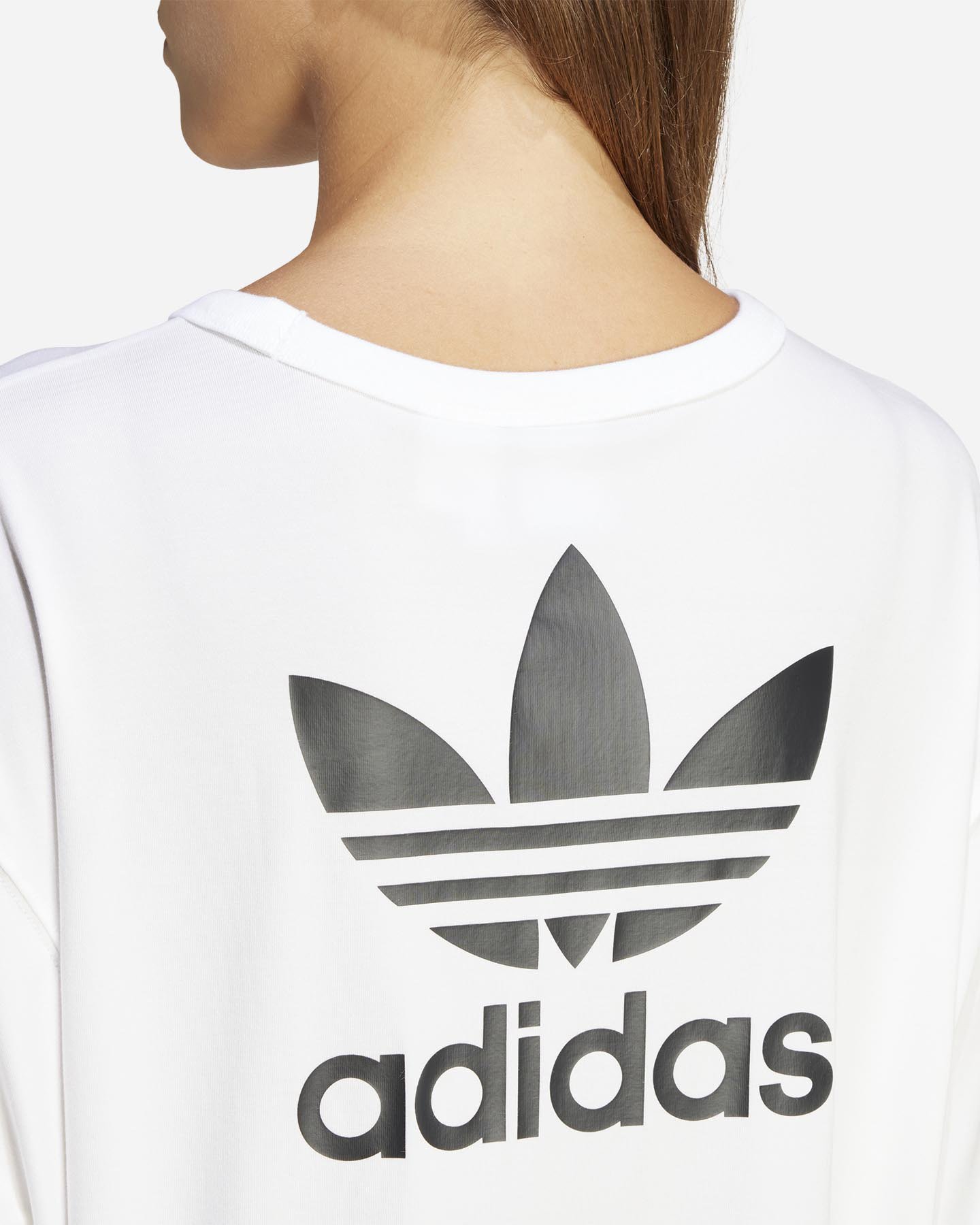 T-shirt ADIDAS ORIGINAL TREFOIL W - Bianco - 5 | Cisalfa Sport