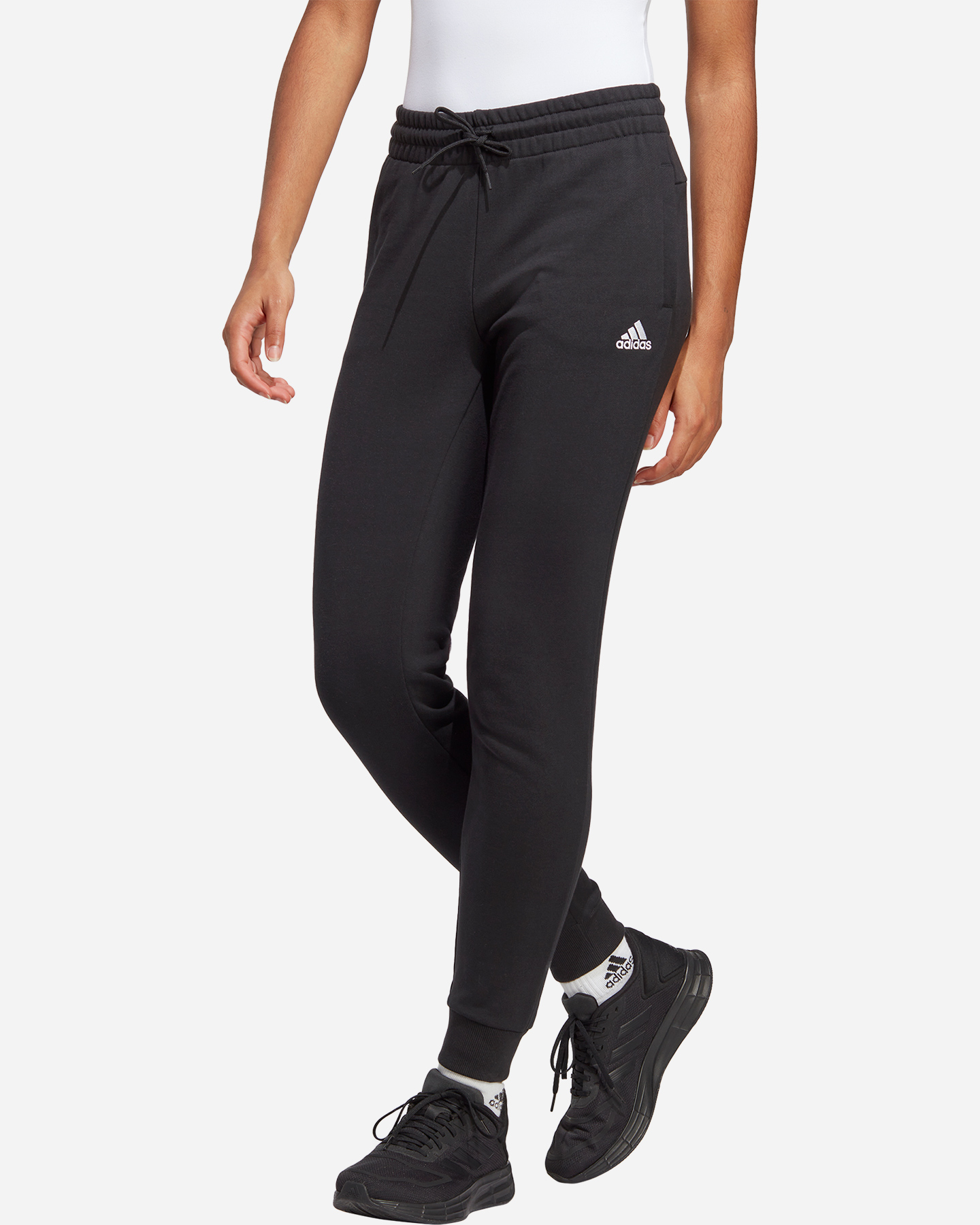 Pantalone ADIDAS LOGO LINEAR W - Nero - 1 | Cisalfa Sport
