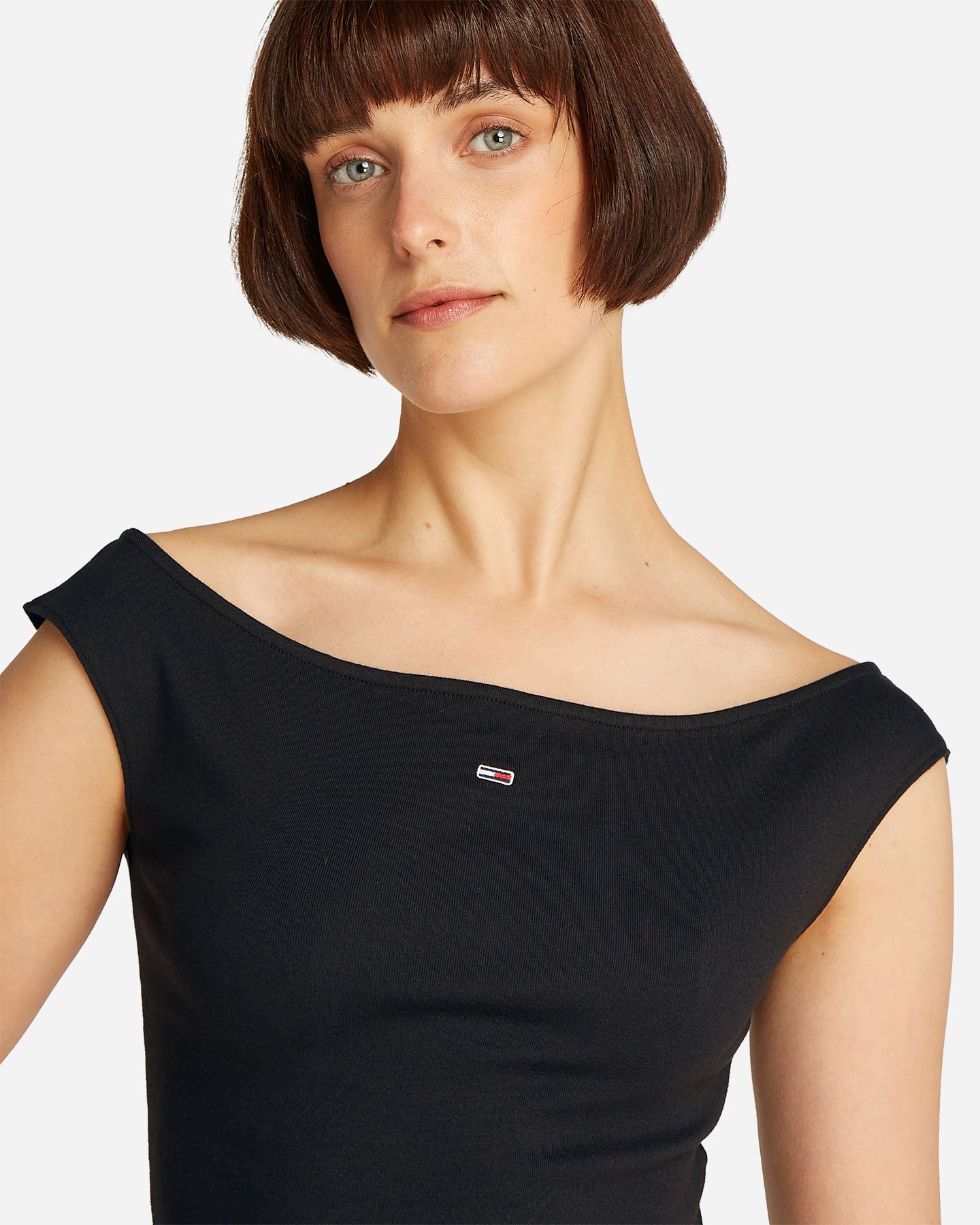 Canotta TOMMY HILFIGER BOAT NECK W - Nero - 5 | Cisalfa Sport