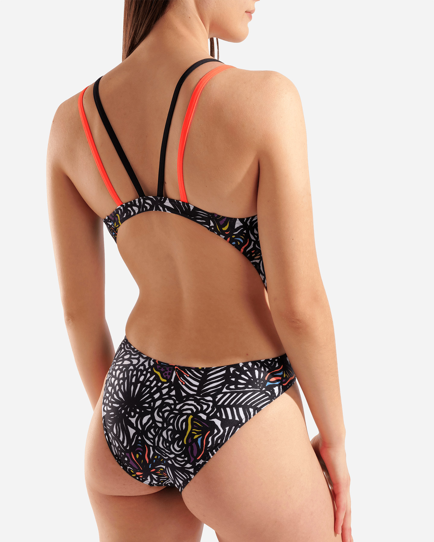 Costume piscina ARENA COLORS BOOK W - Nero - 4 | Cisalfa Sport