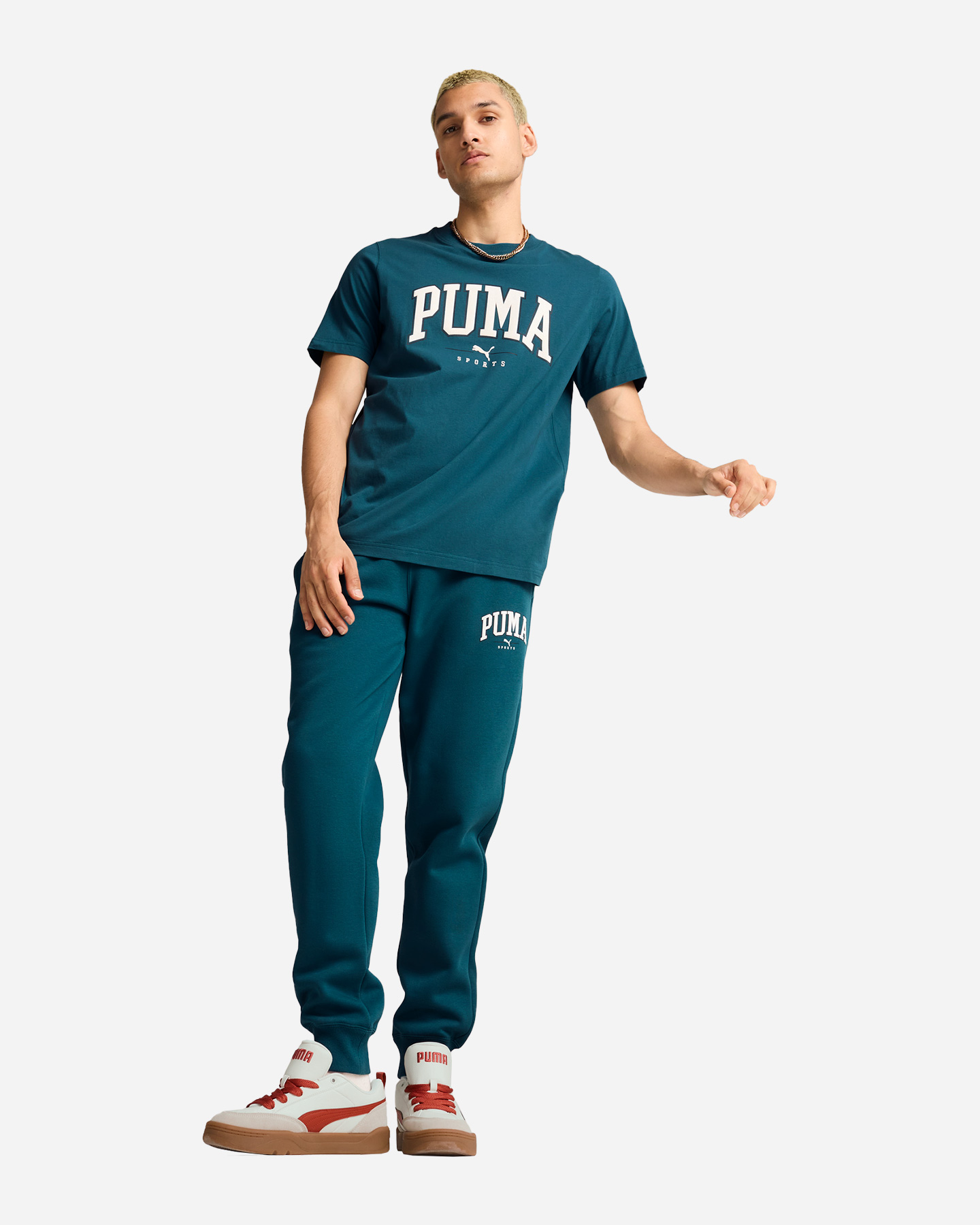 T-shirt PUMA GFX SQUAD M - Verde - 4 | Cisalfa Sport
