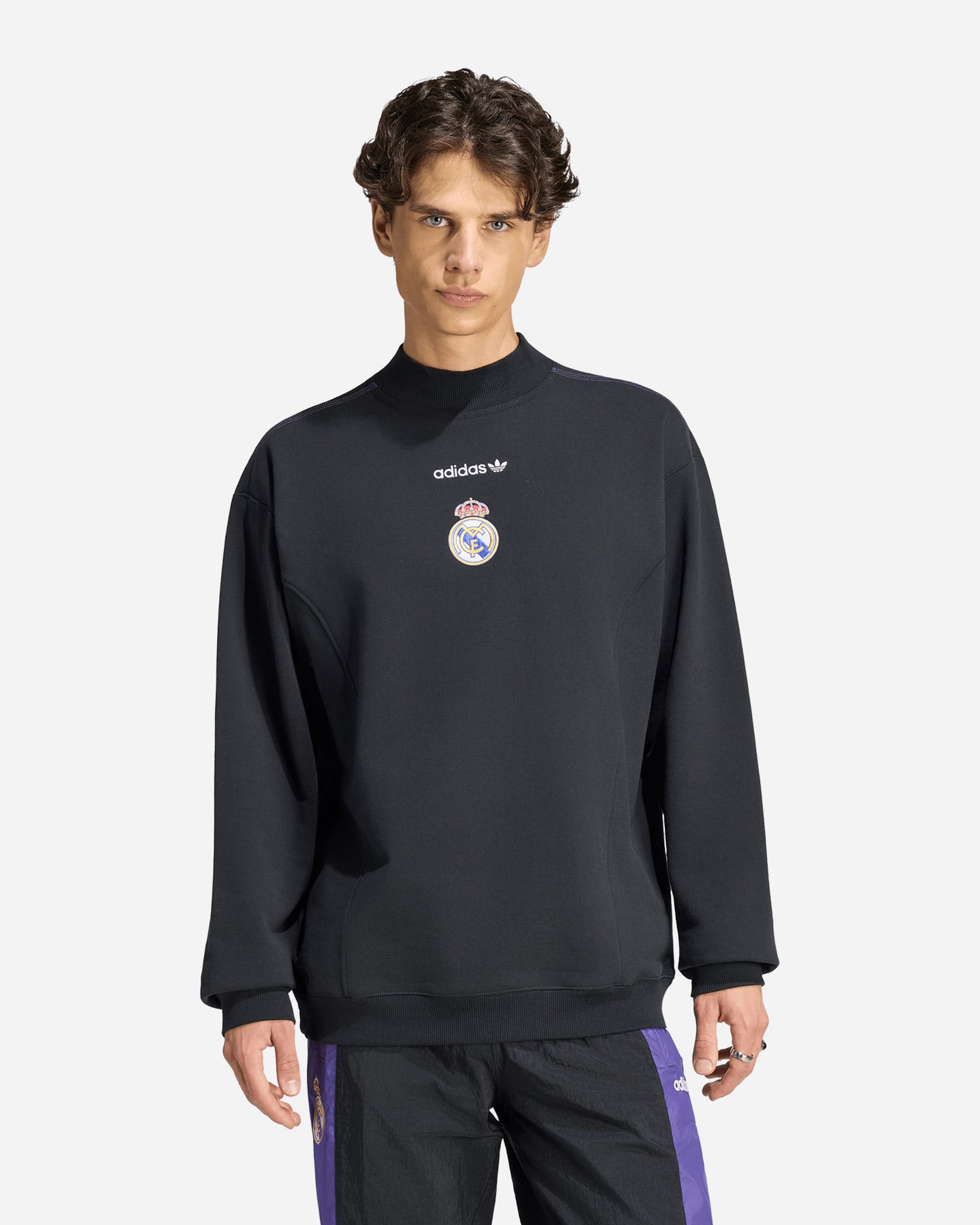 Felpa ADIDAS REAL MADRID EQT M - Nero - 1 | Cisalfa Sport
