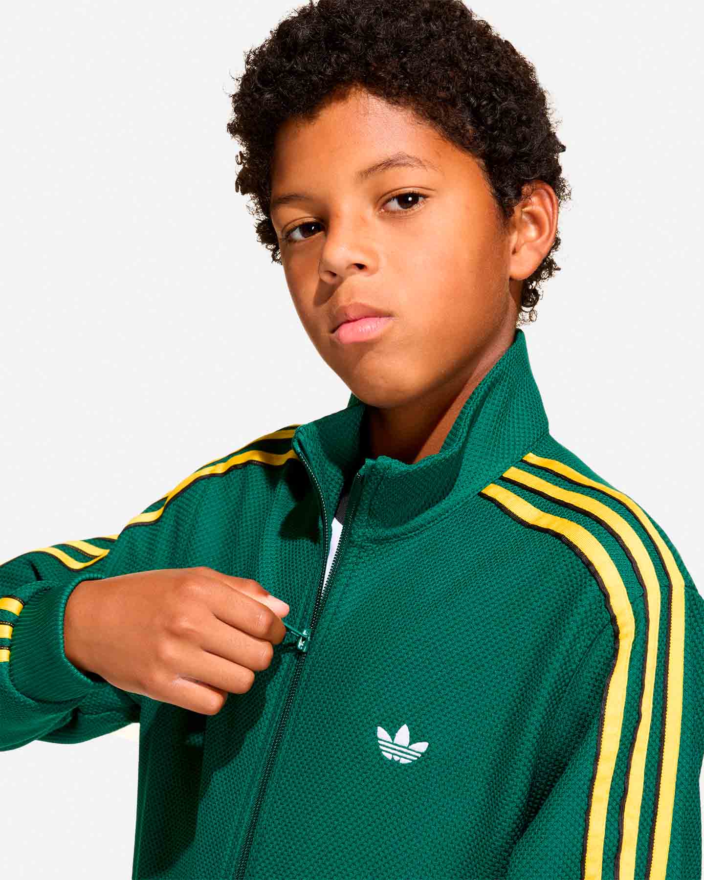 Felpa ADIDAS FIREBIRD JR - Verde - 4 | Cisalfa Sport