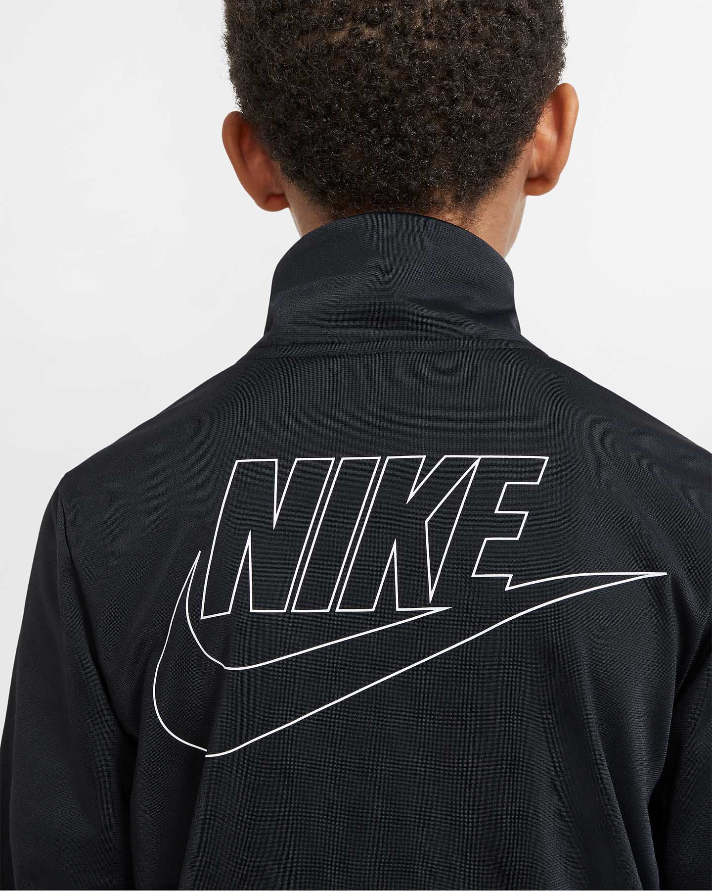 Tuta NIKE TRACKTOP POLY JR - Nero - 4 | Cisalfa Sport