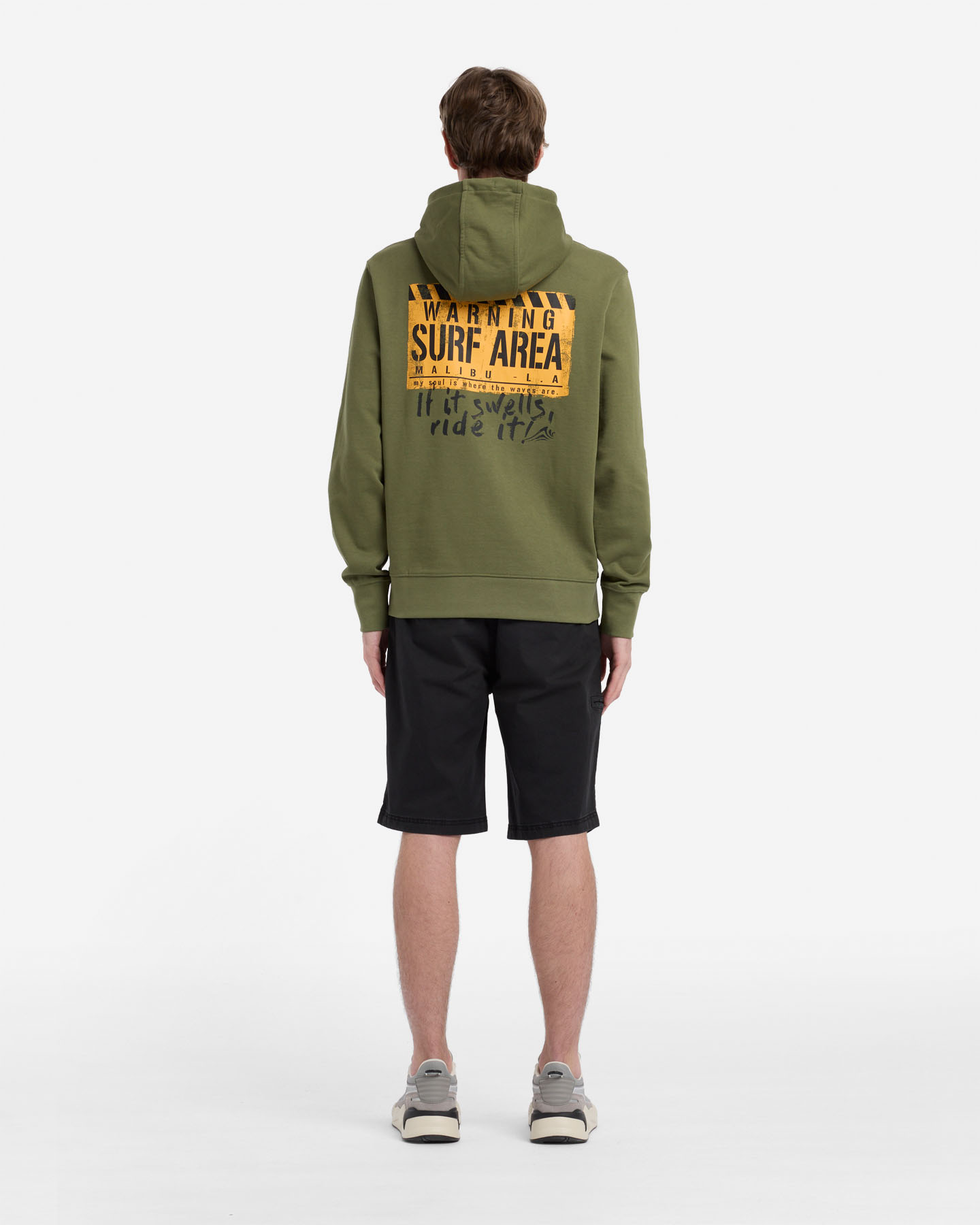 Felpa BEAR BEACH BREAK M - Verde - 3 | Cisalfa Sport