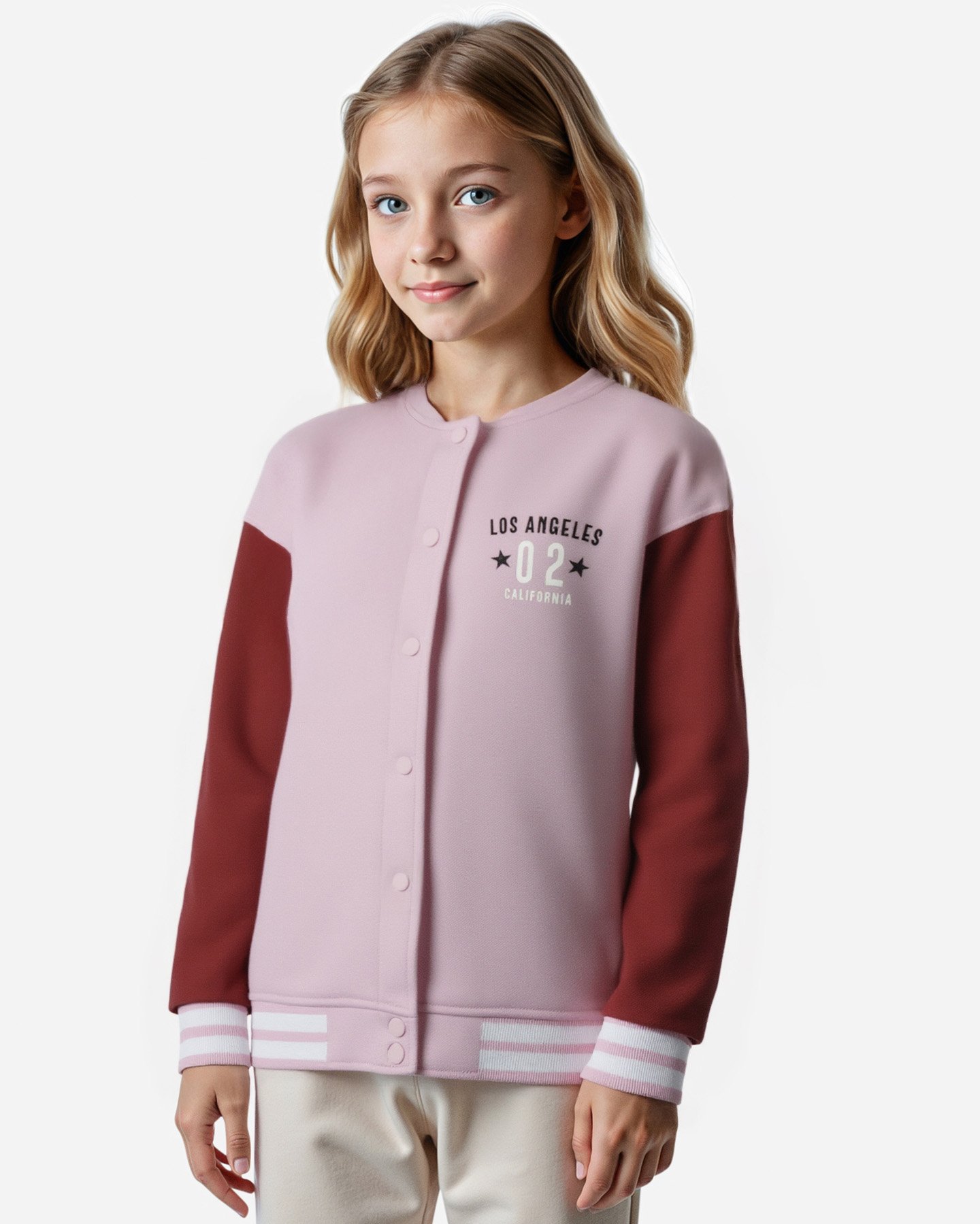 Felpa MIA M BASIC ATHLETIC JR - Rosa - 3 | Cisalfa Sport