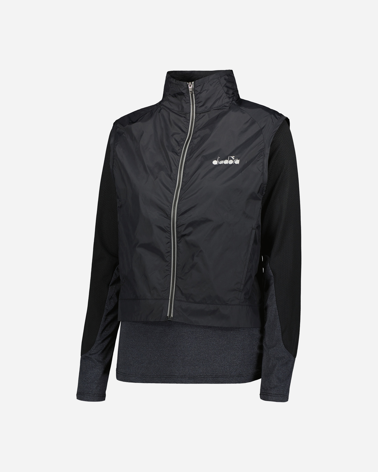 Giacca running DIADORA MULTILAYER BE ONE W - Nero - 0 | Cisalfa Sport