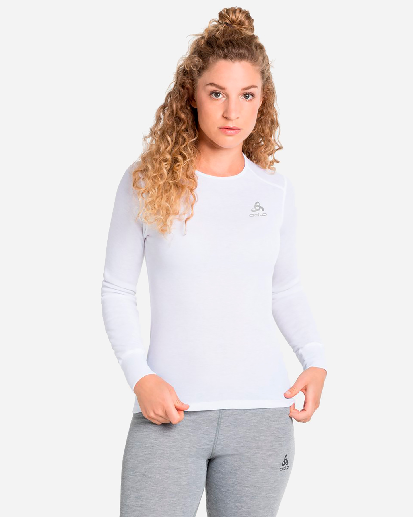 Maglia intimo tecnico ODLO ACTIVE WARM ECO W - Bianco - 2 | Cisalfa Sport