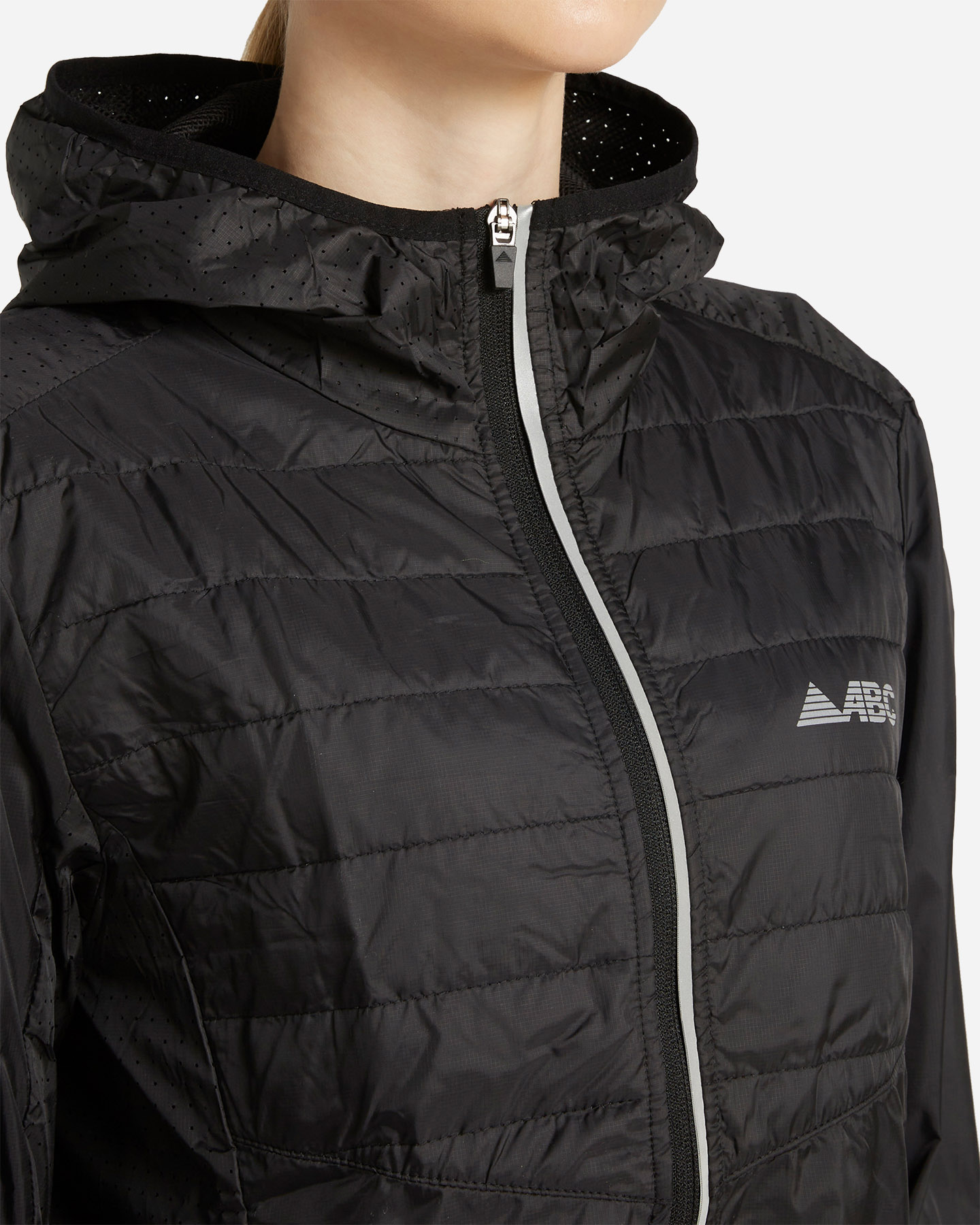 Giacca running ABC RUN W - Nero - 4 | Cisalfa Sport