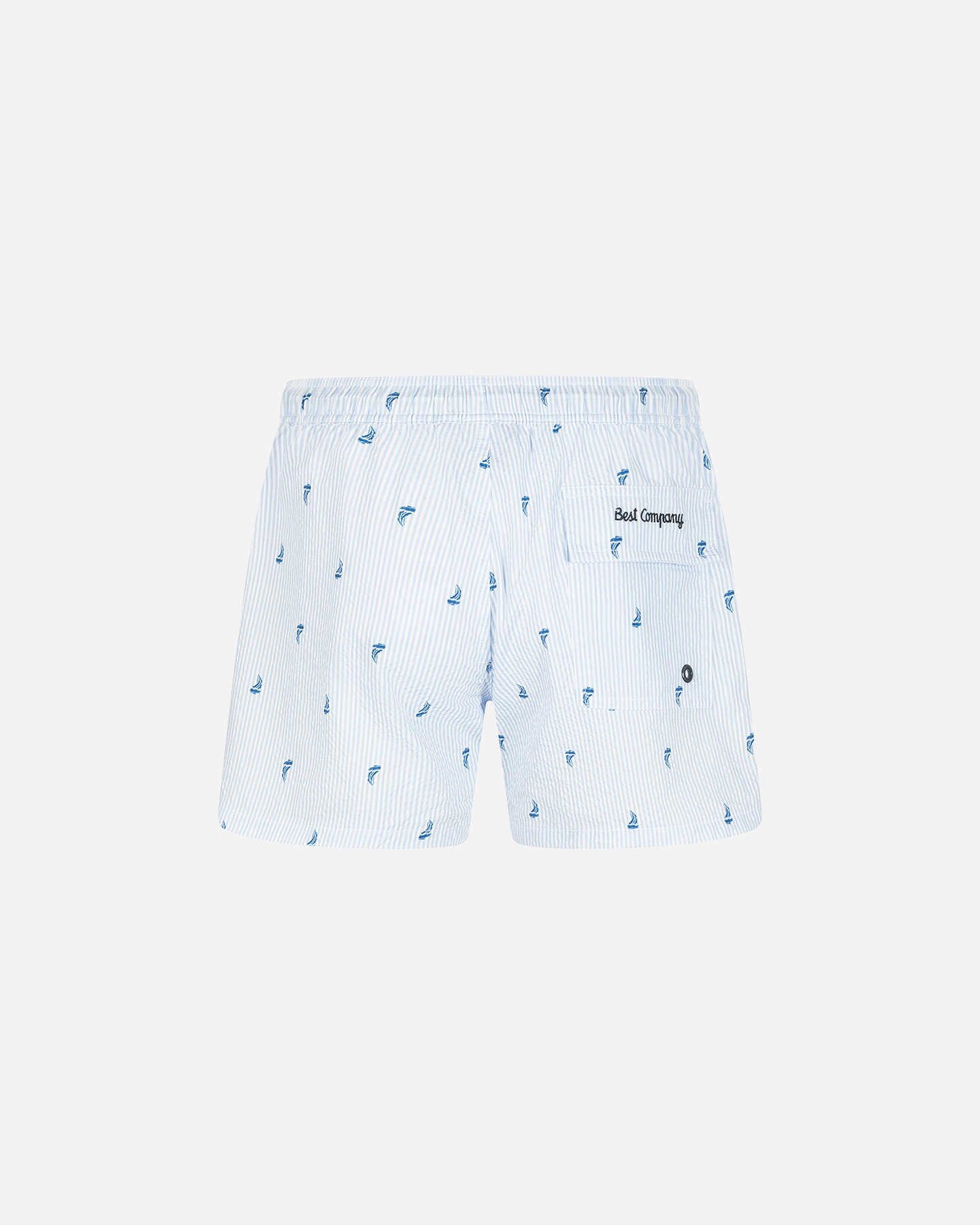 Boxer mare BEST COMPANY SEERSUCKER M - Azzurro - 5 | Cisalfa Sport