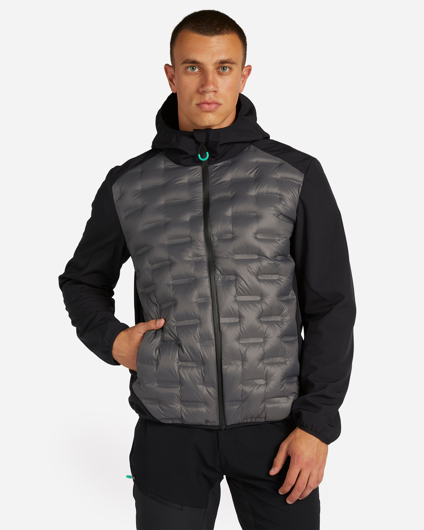 Giacca outdoor REUSCH DOWN ASPHALT HYB. PADDING M - Antracite - 0 | Cisalfa Sport