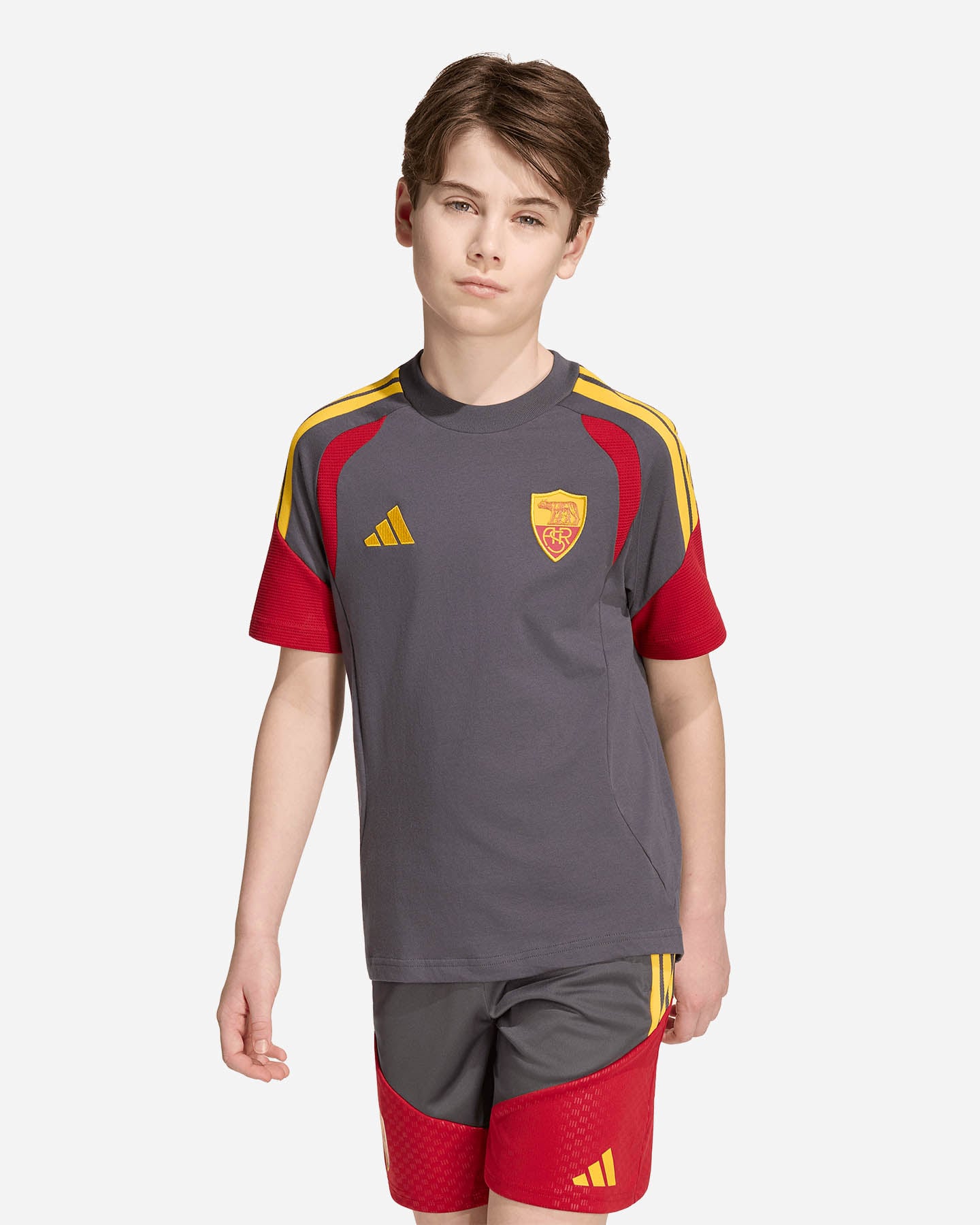 Abbigliamento calcio ufficiale ADIDAS AS ROMA TIRO26 26-27 JR - Color mix - 1 | Cisalfa Sport