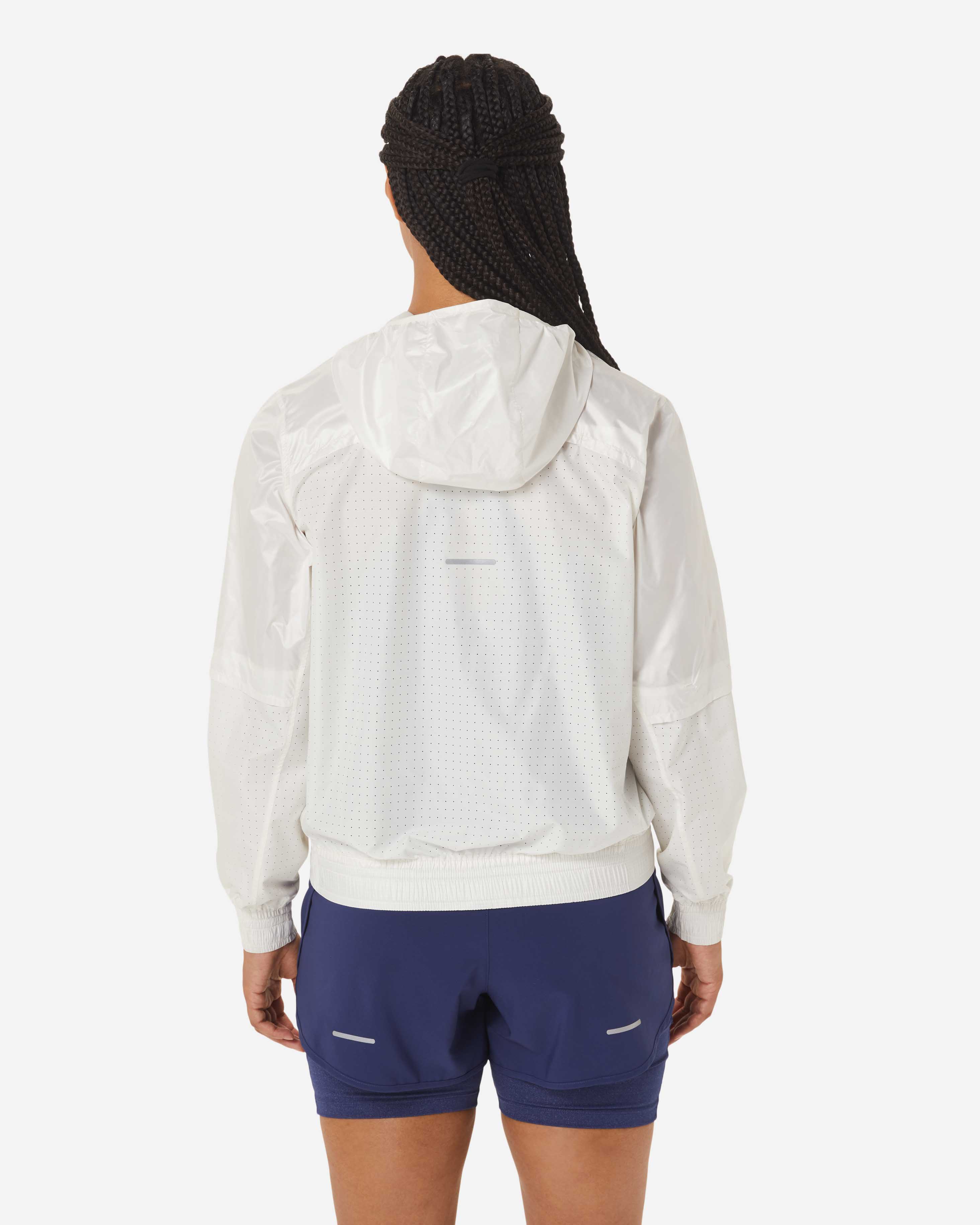 Giacca running ASICS NAGINO RUN W - Bianco - 2 | Cisalfa Sport