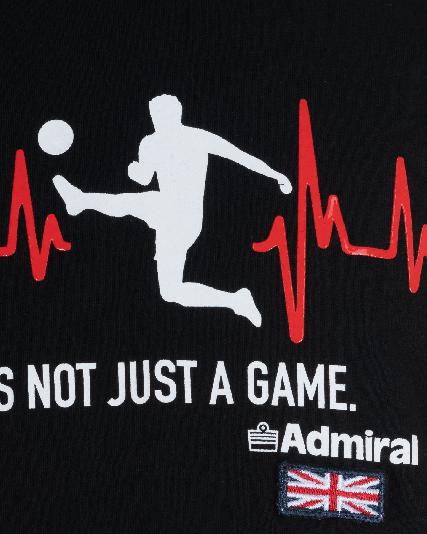 T-shirt ADMIRAL BASIC SPORT JR - Nero - 2 | Cisalfa Sport