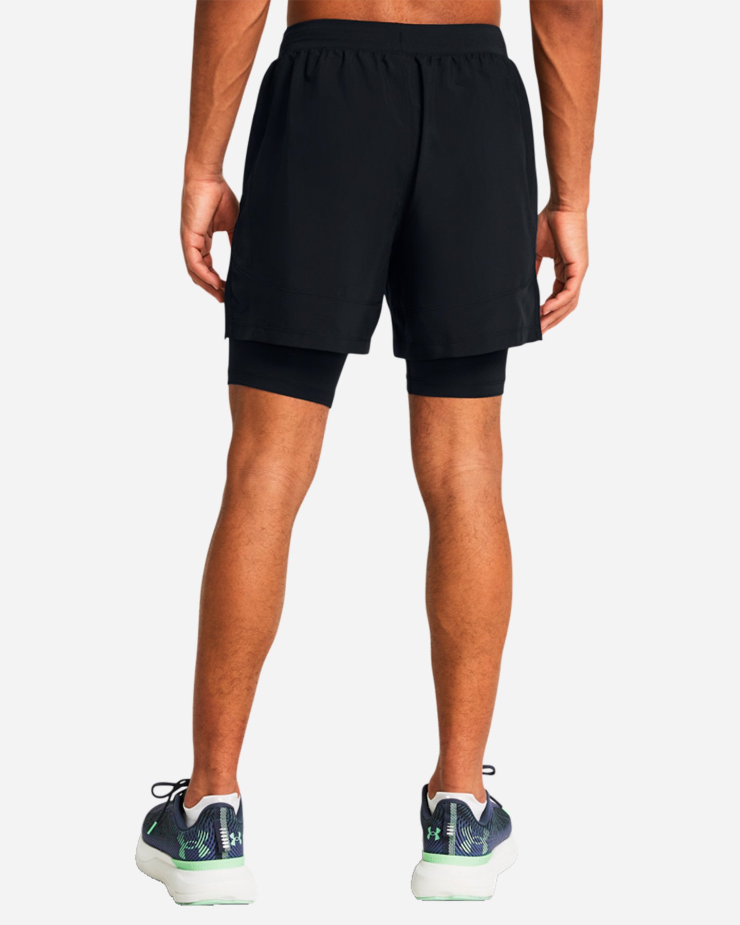 Short running UNDER ARMOUR LAUNCH 5 2IN1 M - Nero - 3 | Cisalfa Sport